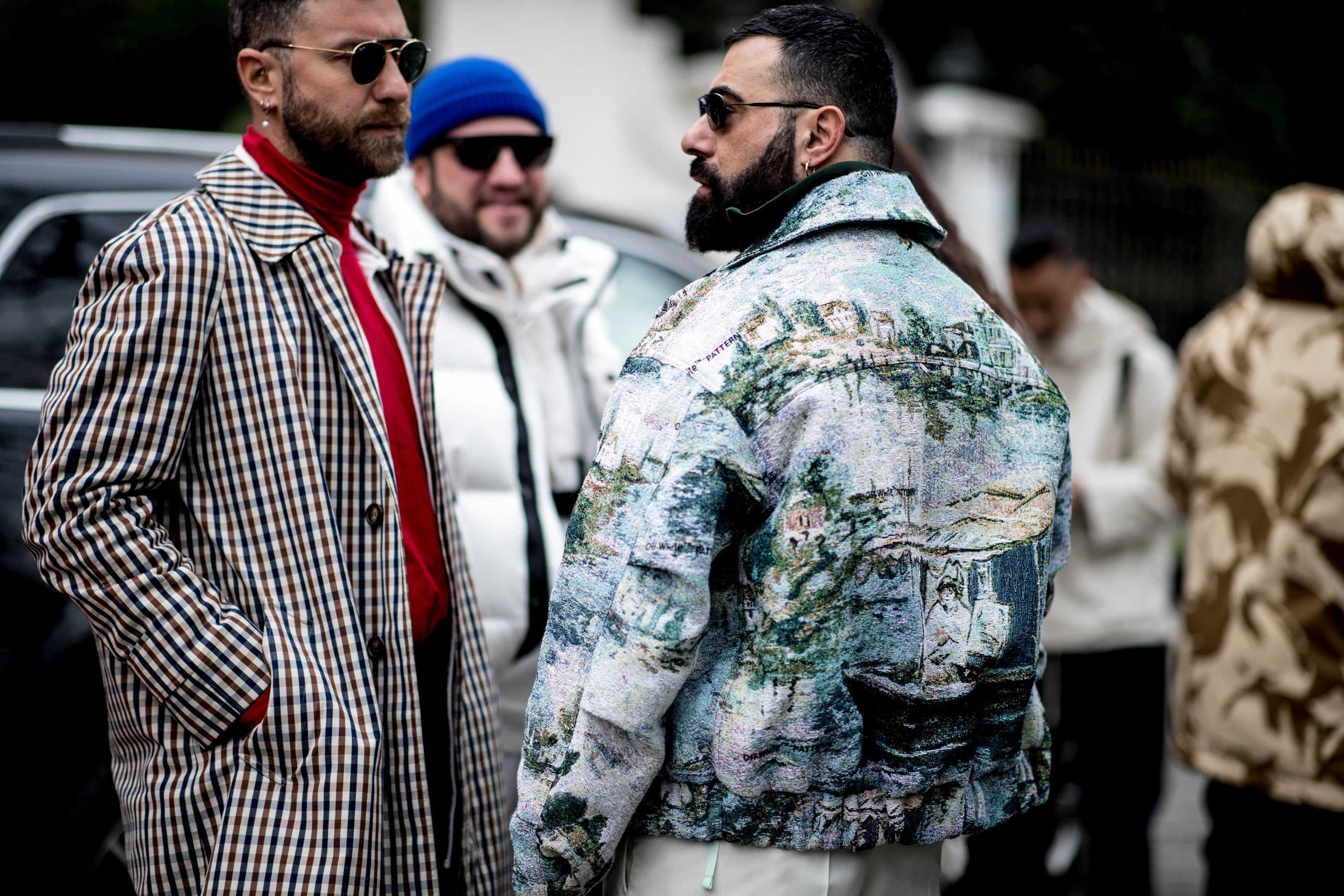No Street Day 1 Fall 2019 Men's Fashion Show backstage