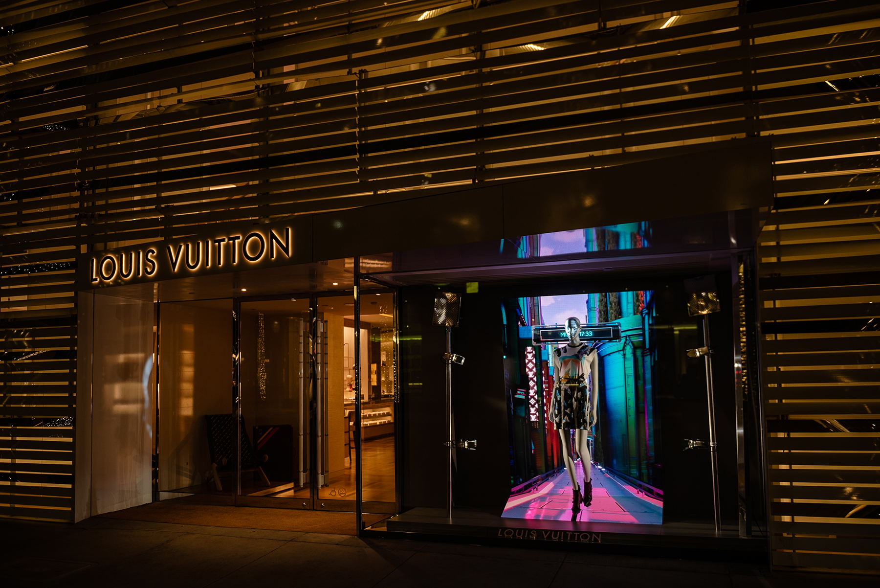 Louis Vuitton Unveils Postcards From the Future Window Displays