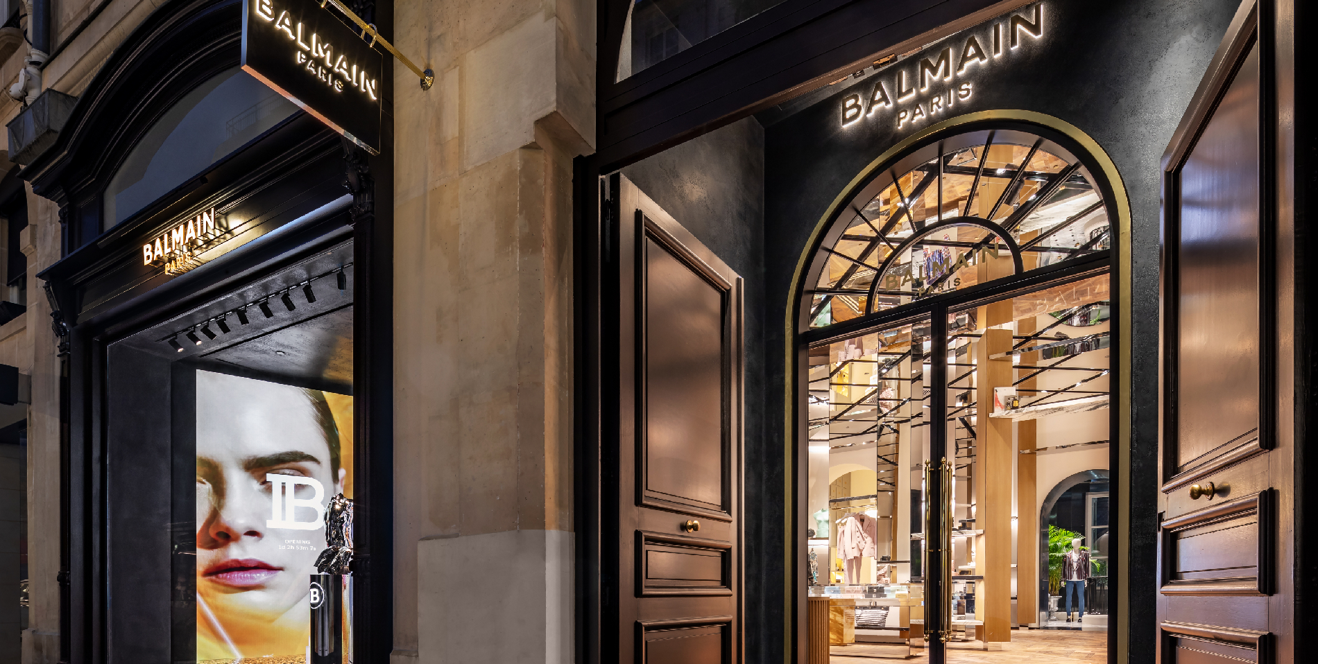Balmain Opens Paris Flagship Store
