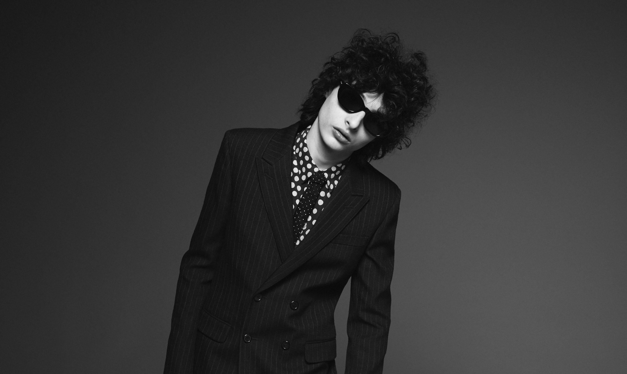 Saint Laurent Fall 2019 Ad Campaign with Finn Wolfhard