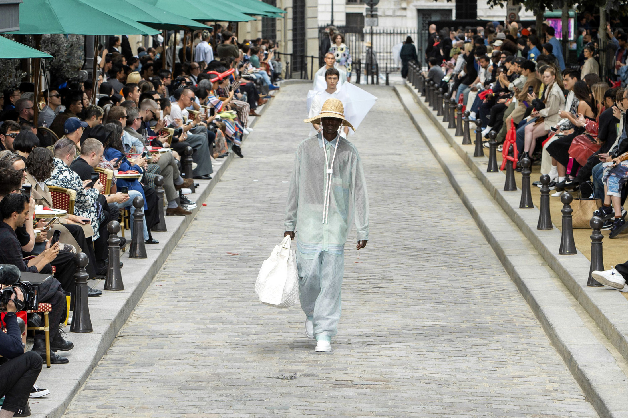 Men's Fabrications - Sheer & Satin Spring 2020 Menswear Fashion Trend