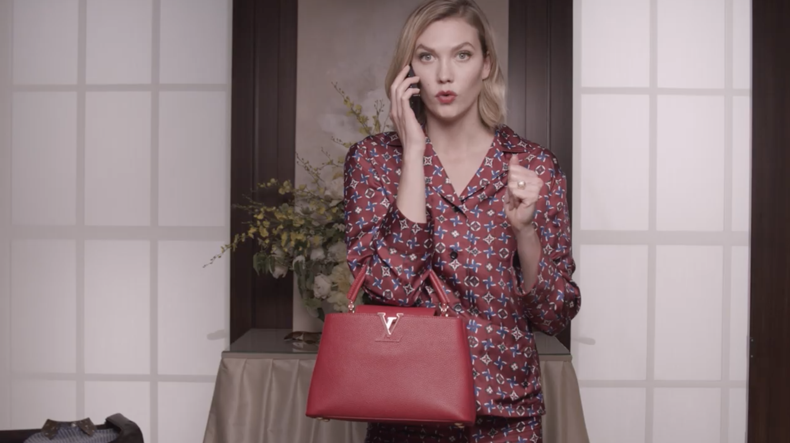 Louis Vuitton Capucines Summer 2019 Ad Campaign with Karlie Kloss