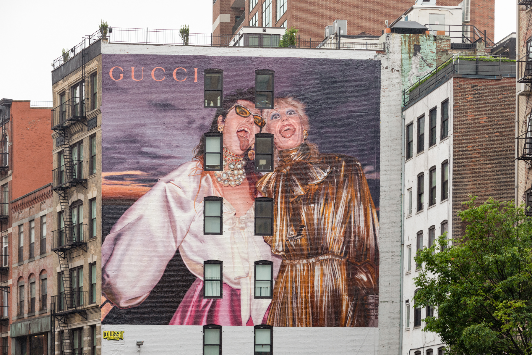 Gucci Artwall Pre-Fall 2019 Ad Campaign