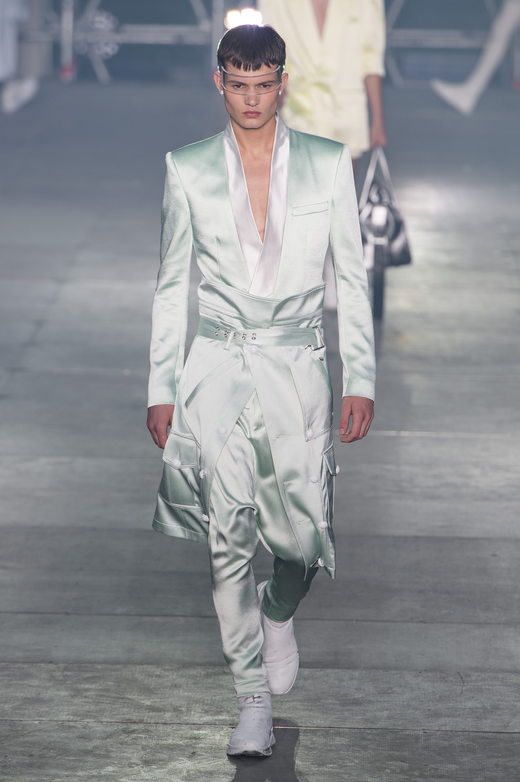 Men's Fabrications - Sheer & Satin Spring 2020 Menswear Fashion Trend ...