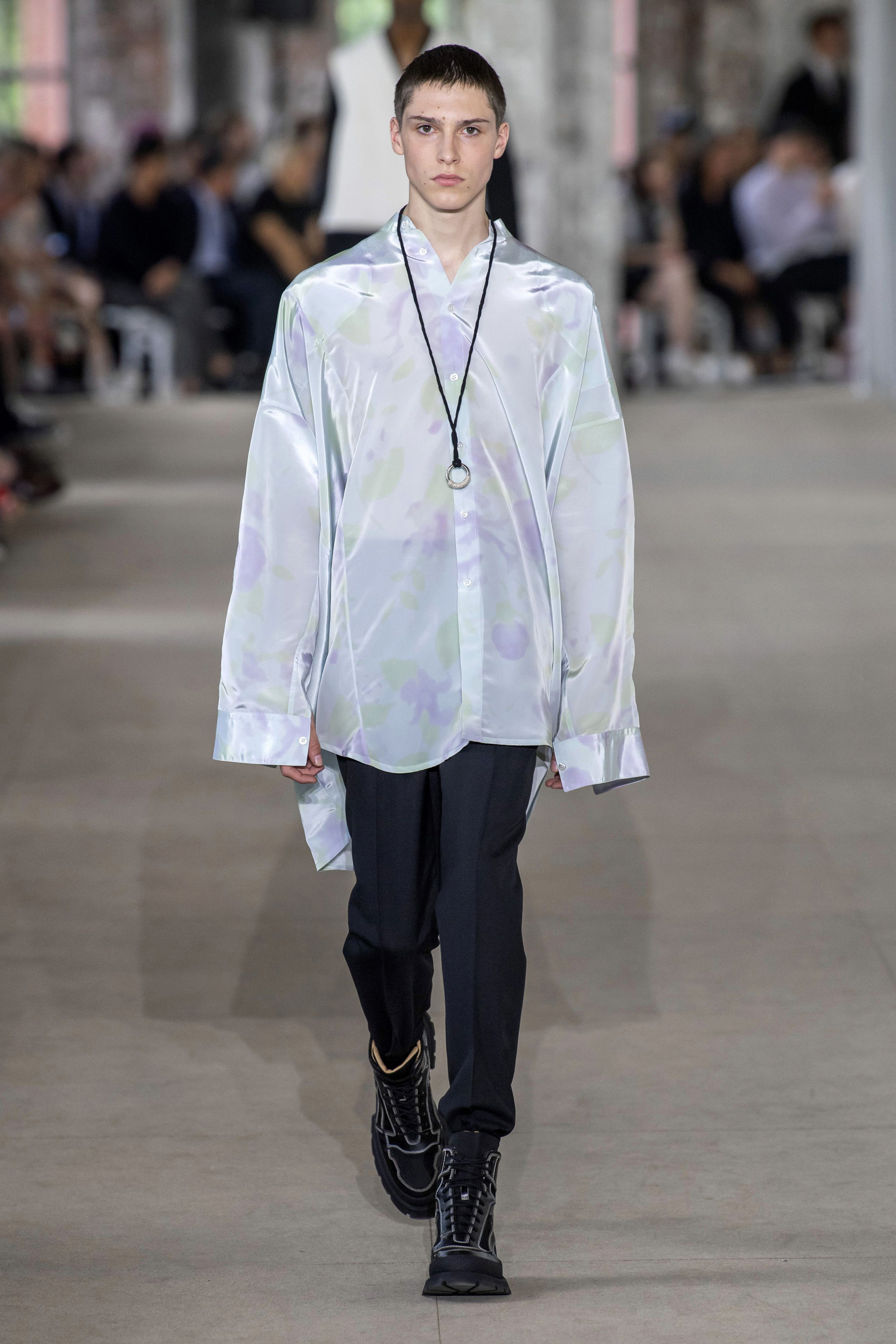 Men's Fabrications - Sheer & Satin Spring 2020 Menswear Fashion Trend ...