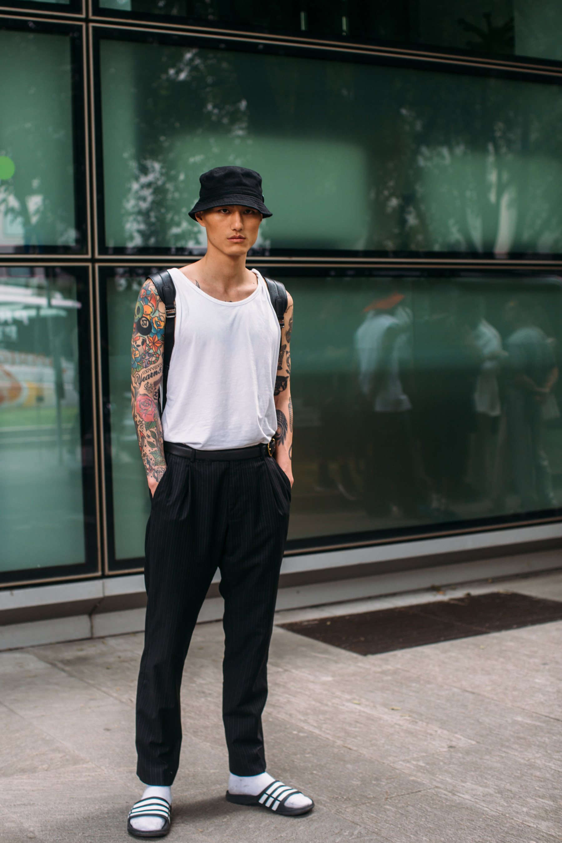 Milan Men's Street Style Spring 2020 More of DAY 1 | The Impression