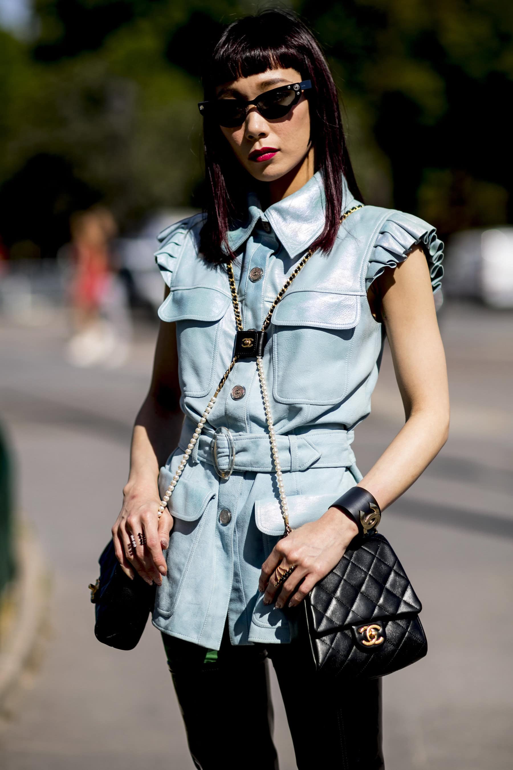 Paris Couture Street Style Fall 2019 Day