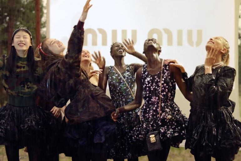 Miu Miu Fall 2019 Ad Campaign Film ’Paws Up’ by Eddie Wrey