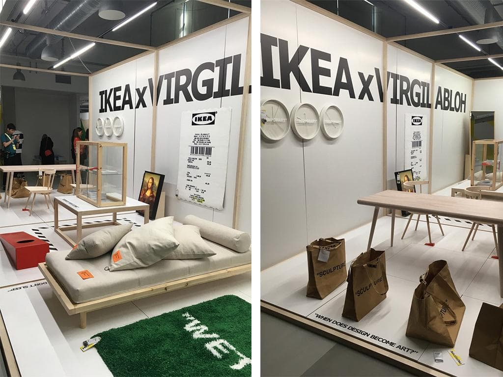 IKEA X Virgil Abloh Bags & Cushion Impressions 