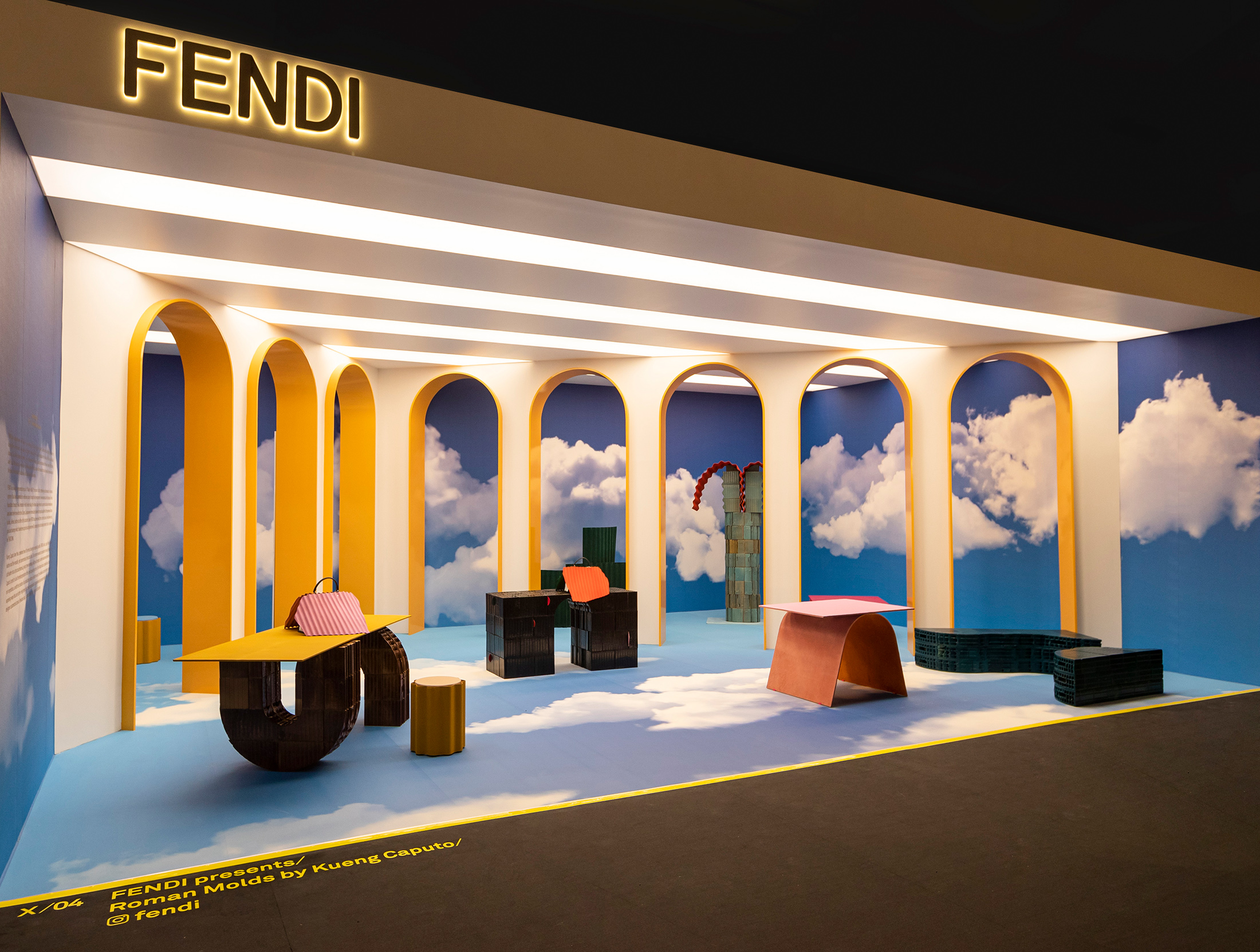 Fendi Debuts 'Roman Molds' by Kueng Caputo at Design Miami | The Impression
