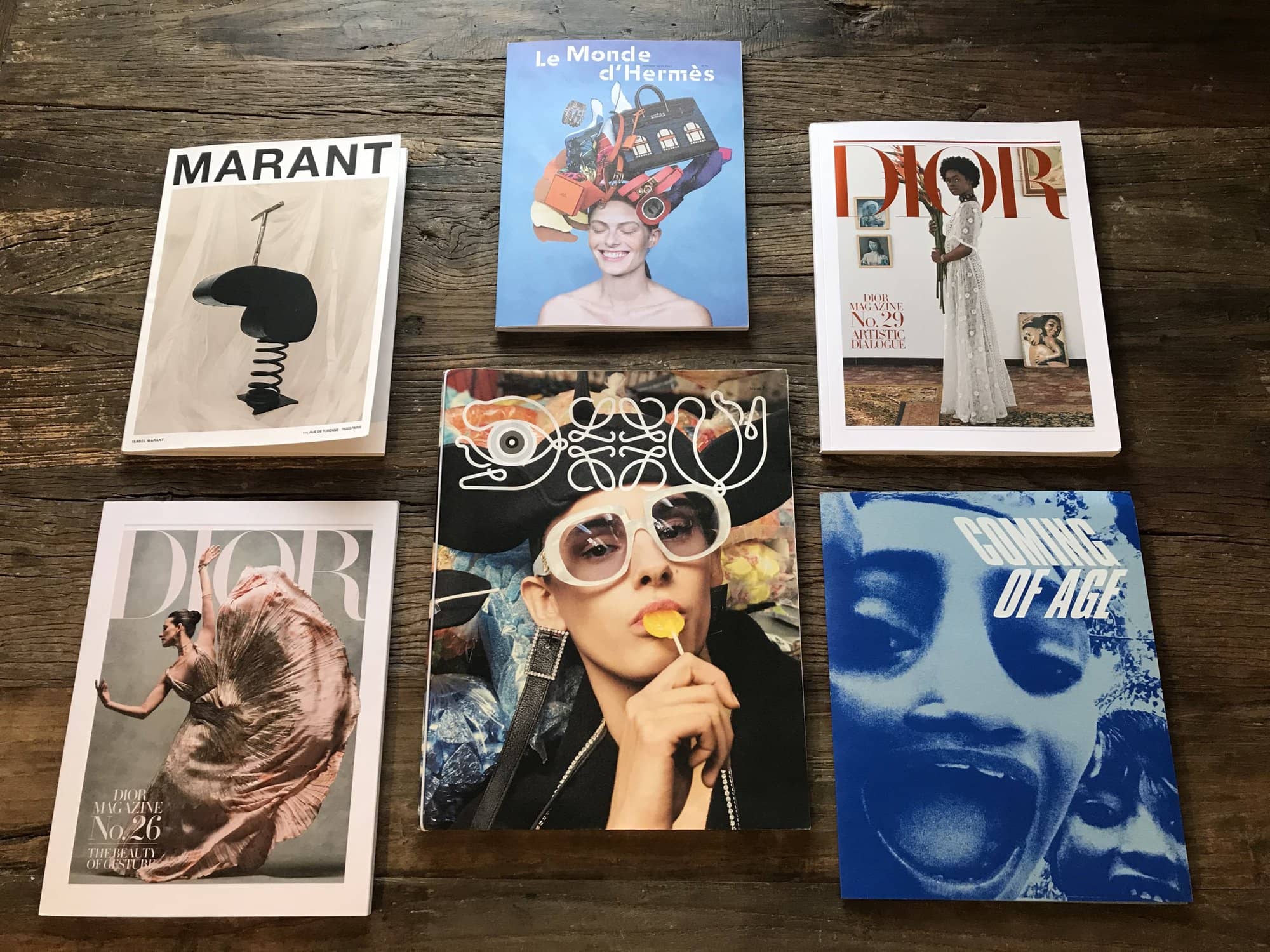 How Dior, Loewe, Louis Vuitton, and Hermes Are Creating Fashion Zines ...