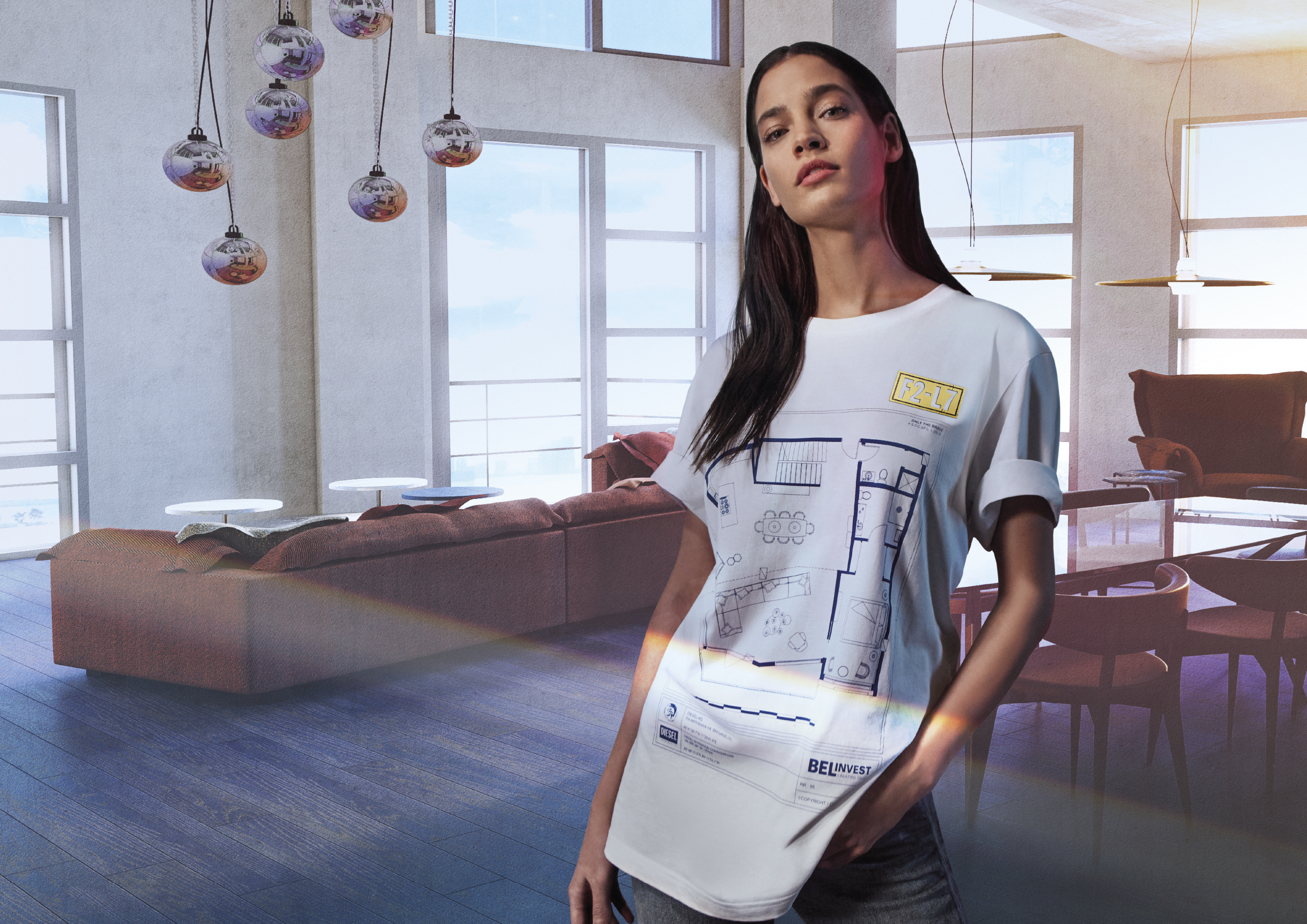 Diesel 'The Most expensive T-Shirts Ever' Campaign Pictures
