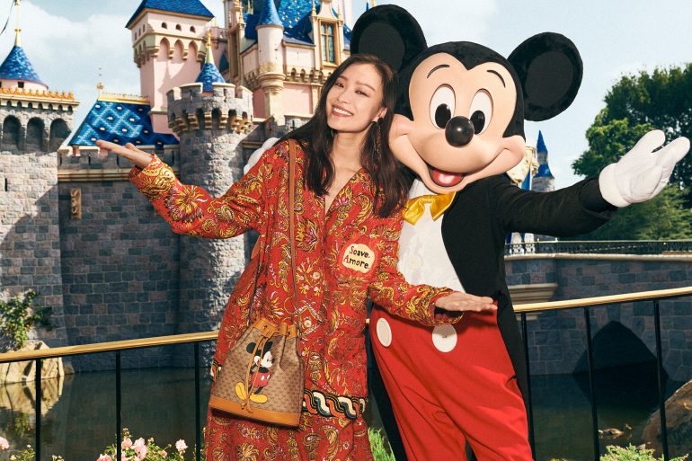 Gucci Mickey Mouse Collection Chinese New Year Photos