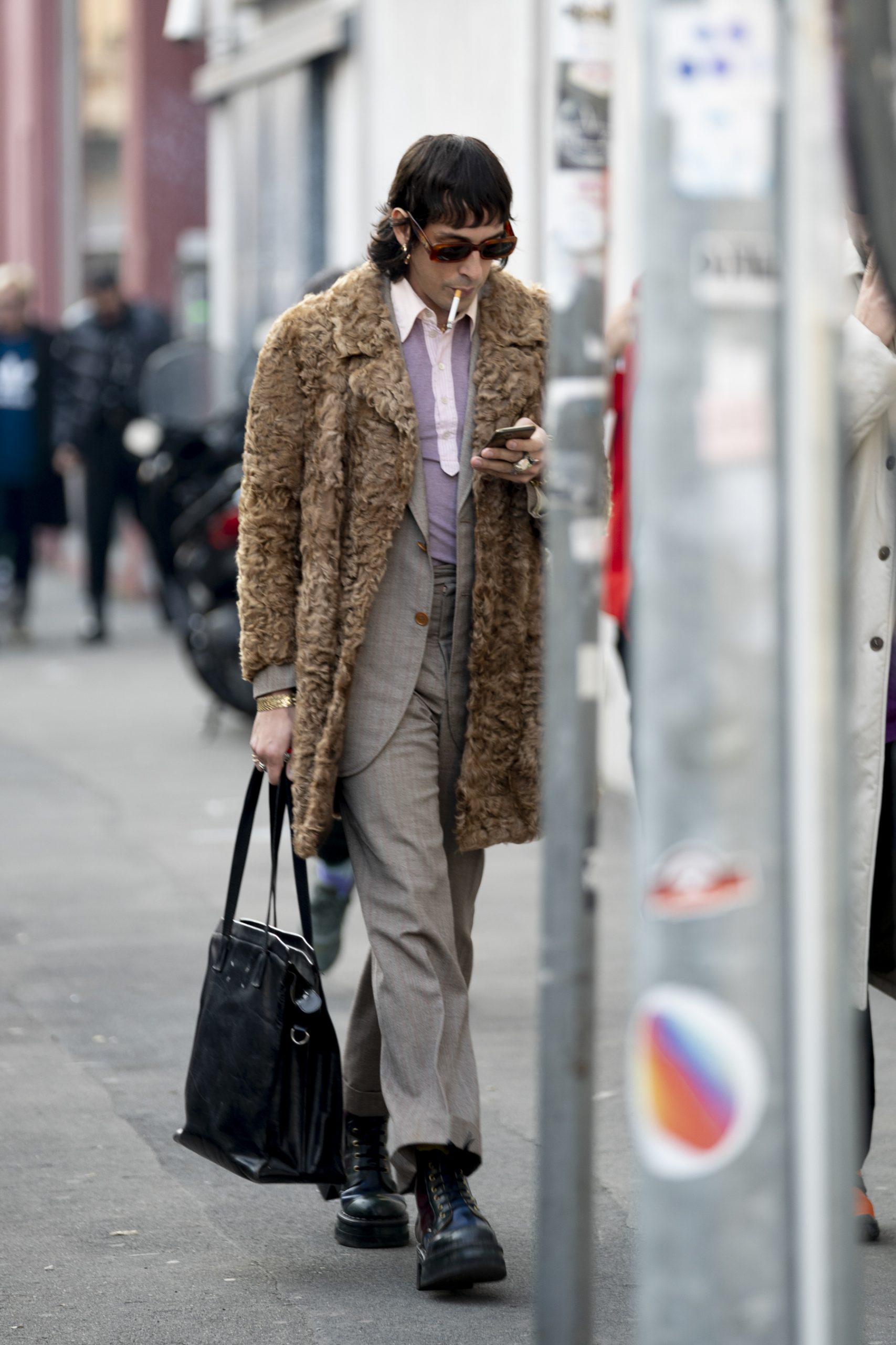 Milan Men's Street Style Fall 2020 Day