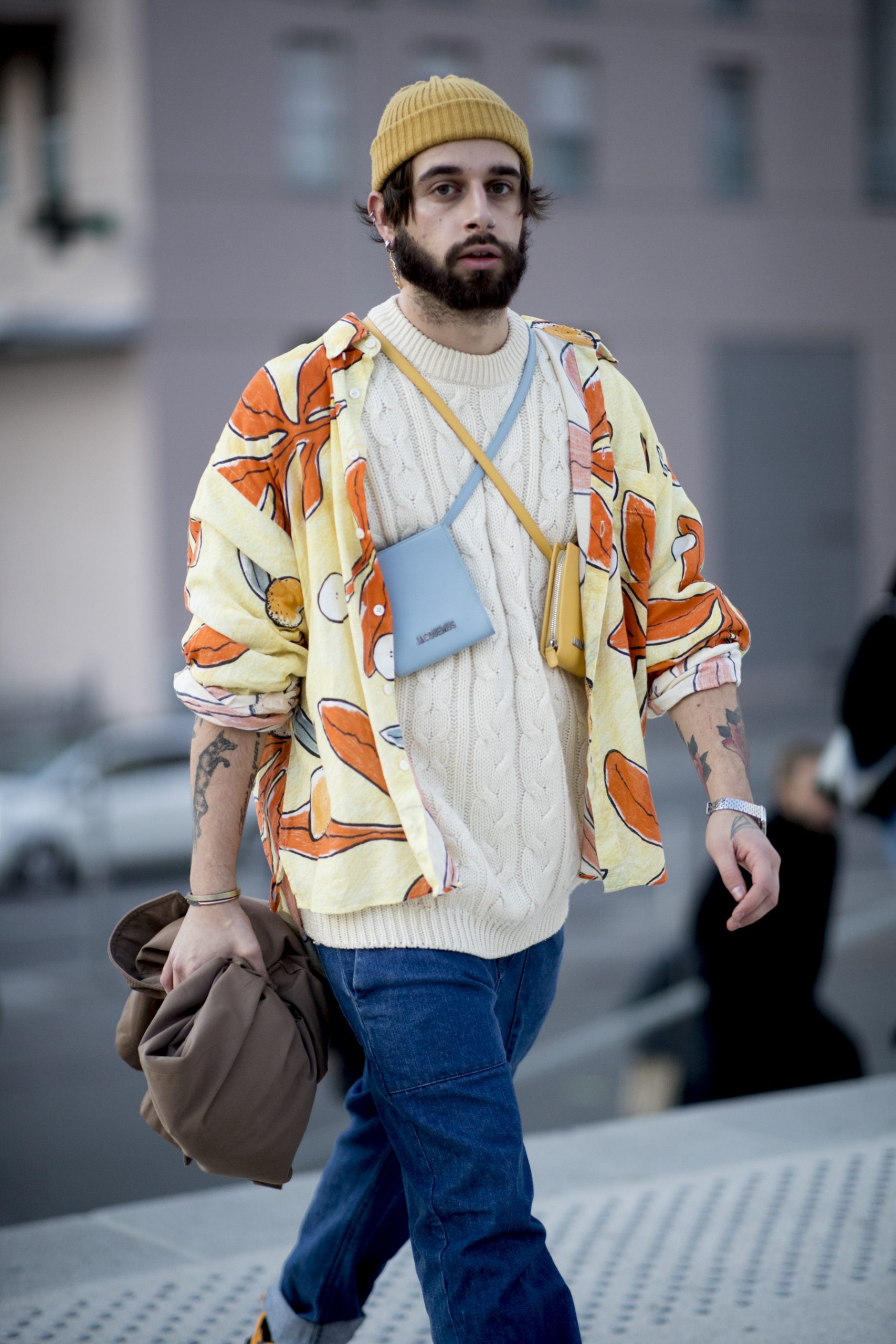 Paris Men's Street Style Fall 2020 Day