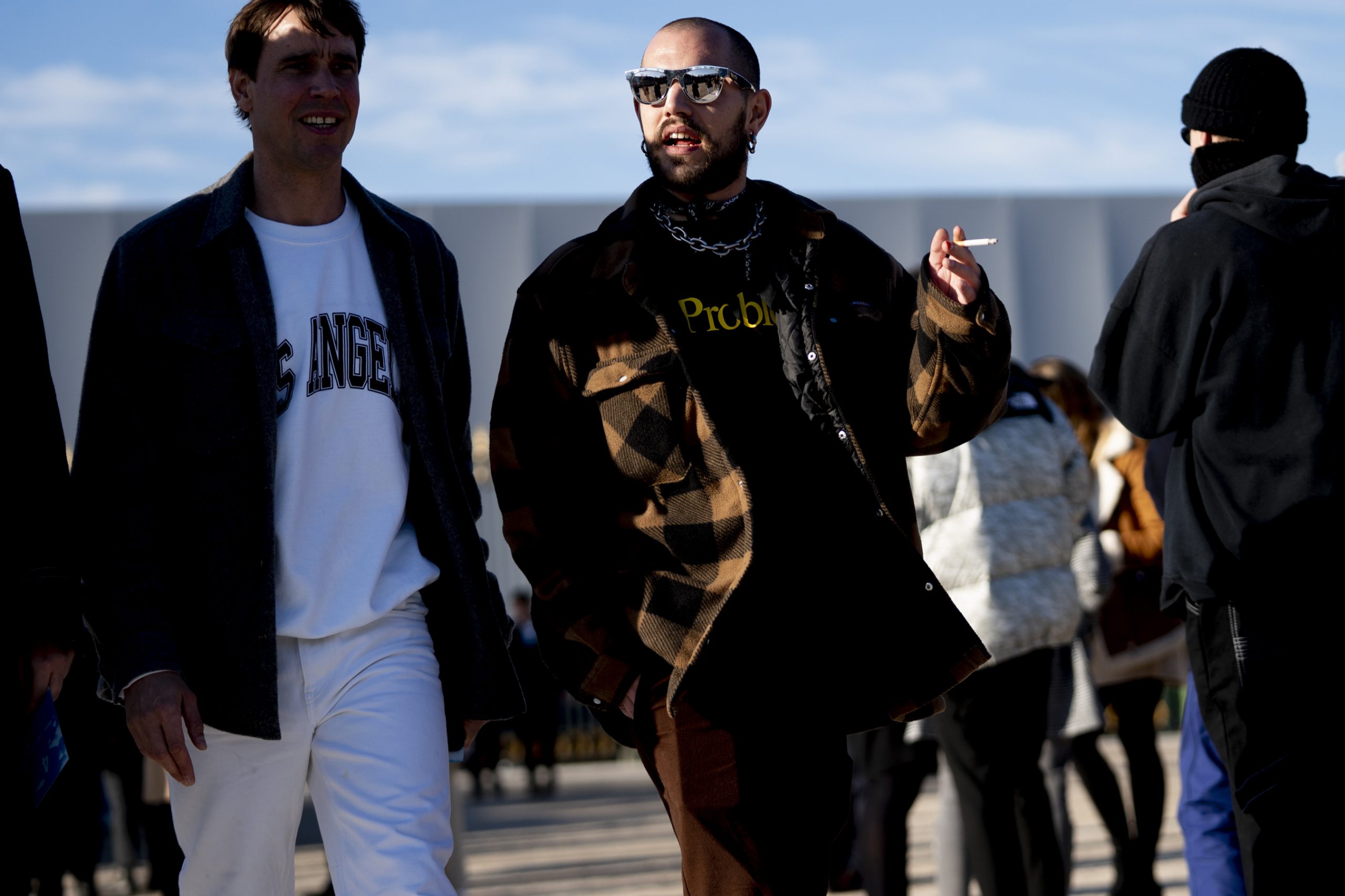 Paris Men's Street Style Fall 2020 Day