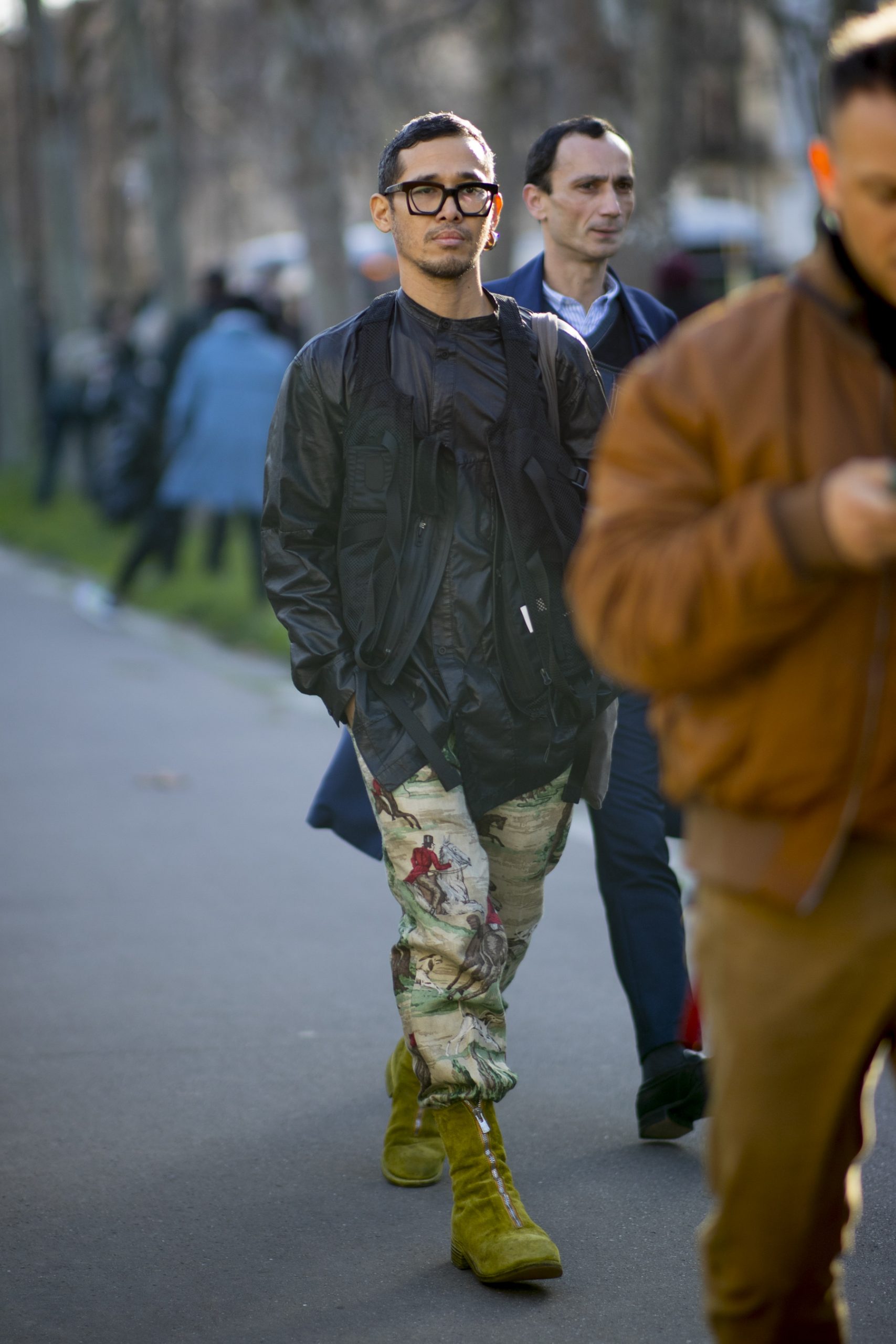 Paris Men's Street Style Fall 2020 Day