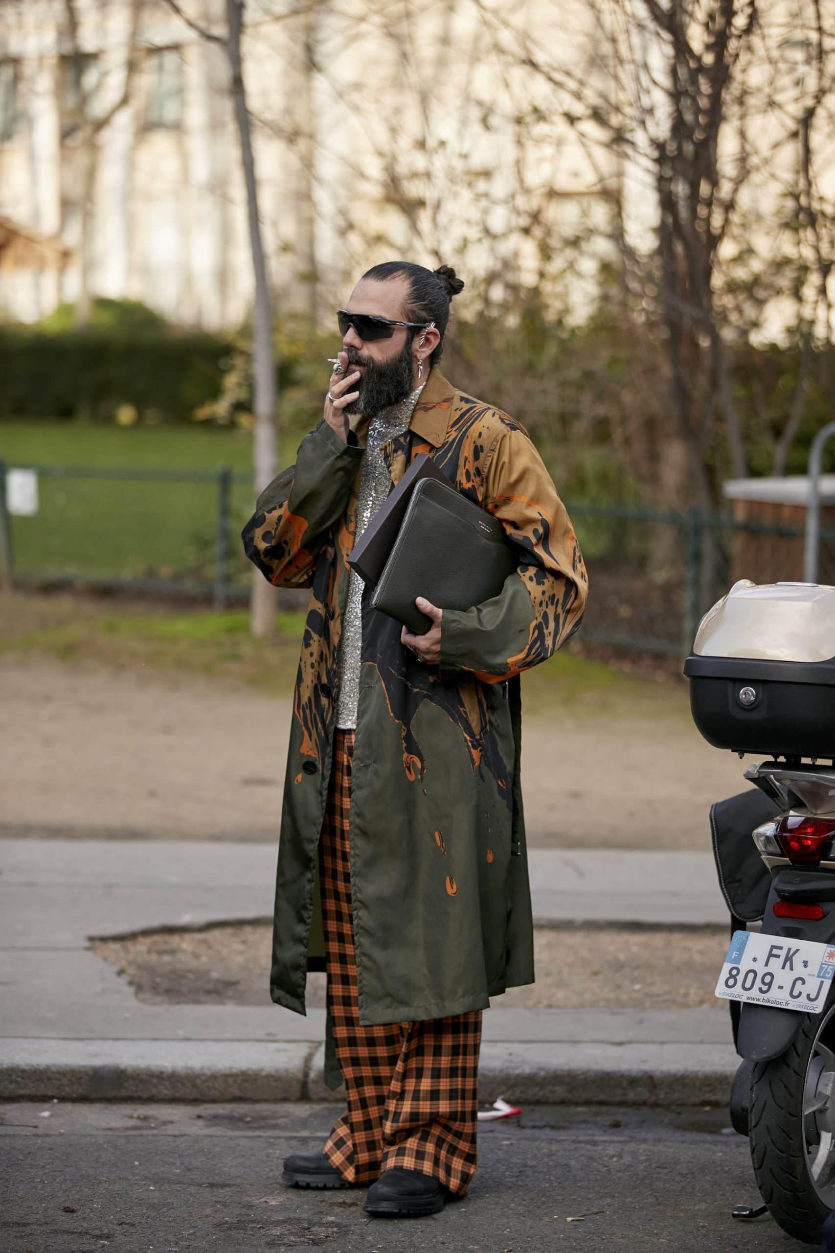 Paris Men's Street Style Fall 2020 Day