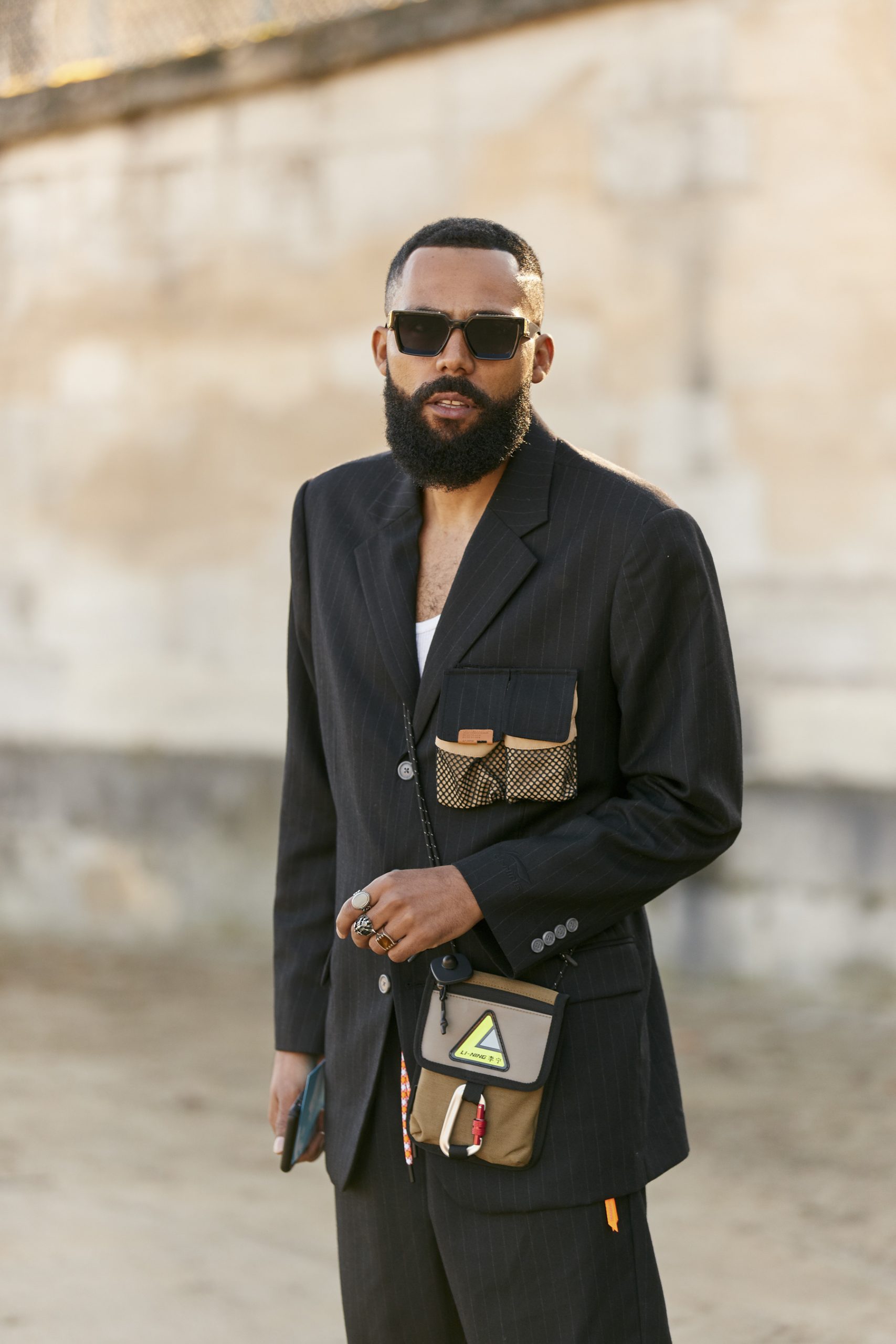 Paris Men's Street Style Fall 2020 DAY 2