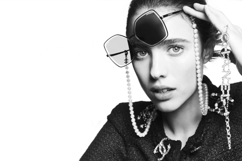 Chanel Spring 2020 Eyewear Campaign with Margaret Qualley, Pharrell, Sébastien Tellier, Angèle, & Isabelle Adjani Photos