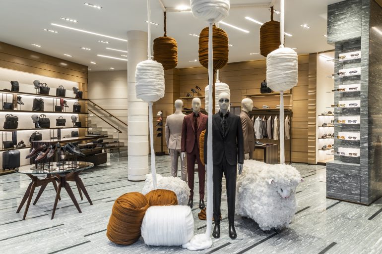 Ermenegildo Zegna Paris Flagship Photos