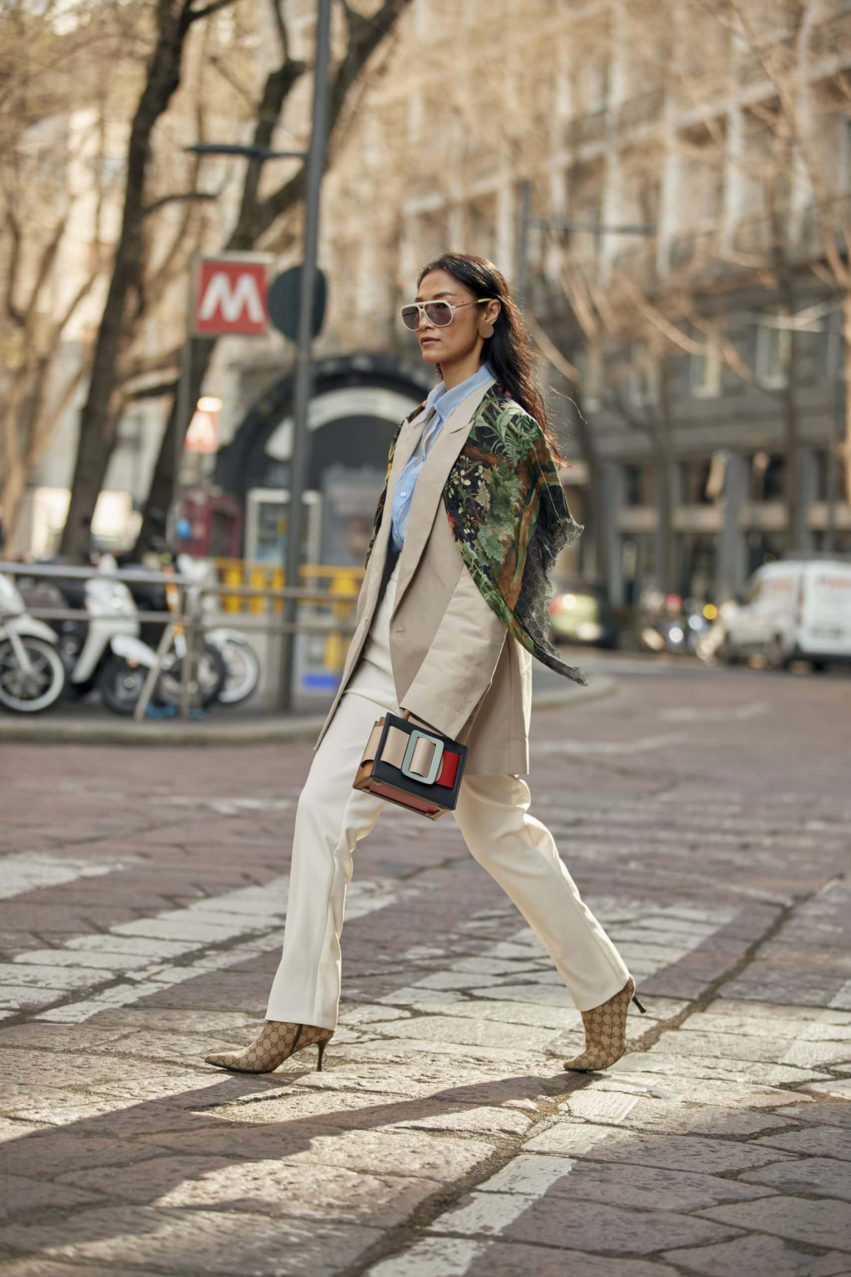 Milan Street Style Fall 2020 Day