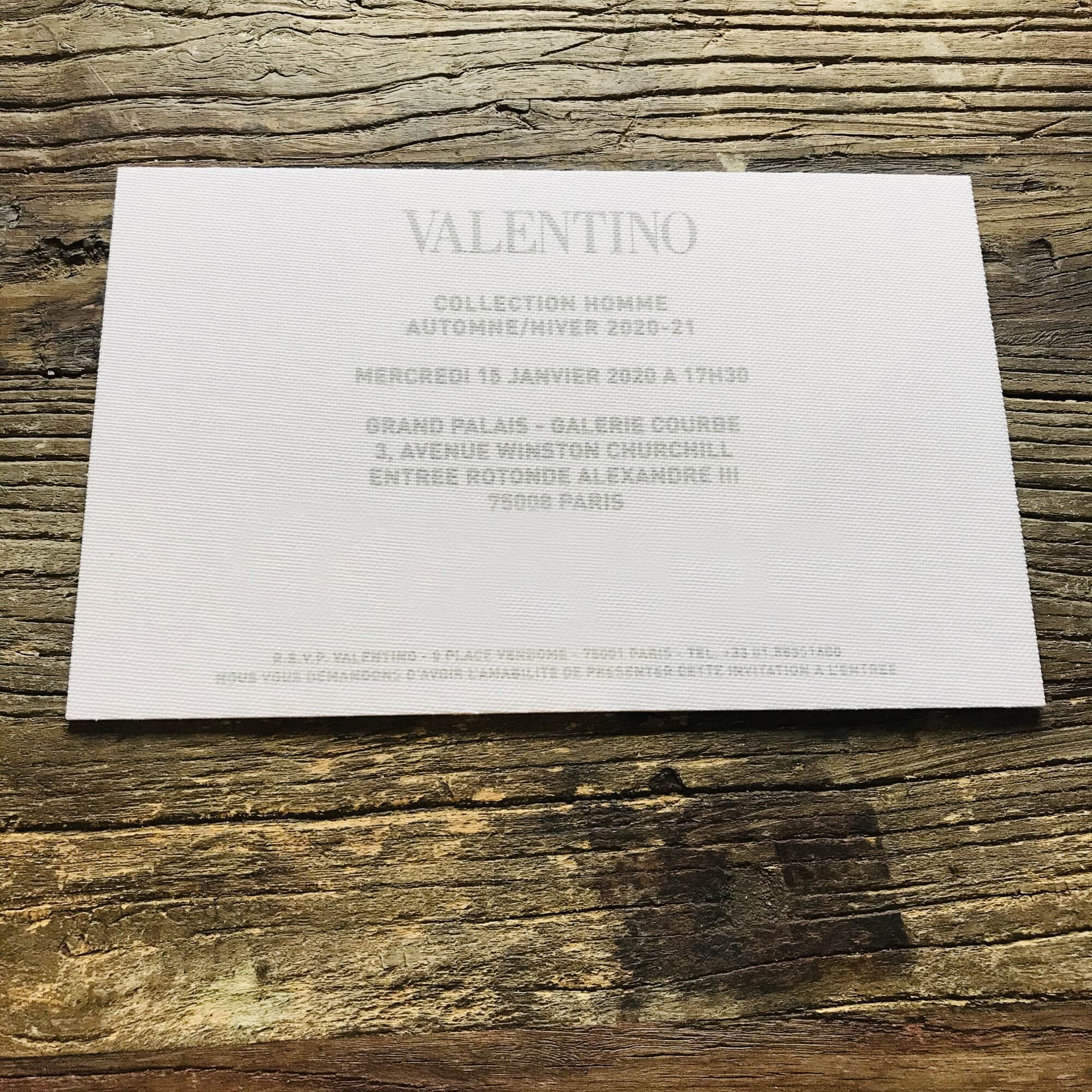 The Best of Spring 2020 Men's Show Invitations  Fashion show invitation,  Invitations, Save the date invitations