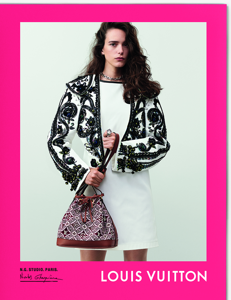 Video Game Handbag Models : Louis Vuitton Ad Campaign