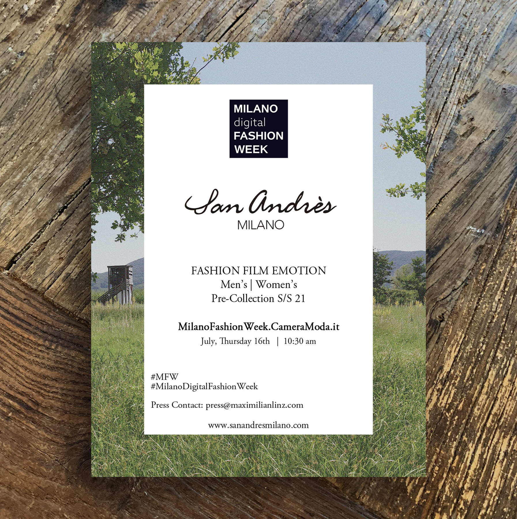 The Best of Spring 2020 Men's Show Invitations  Fashion show invitation,  Invitations, Save the date invitations