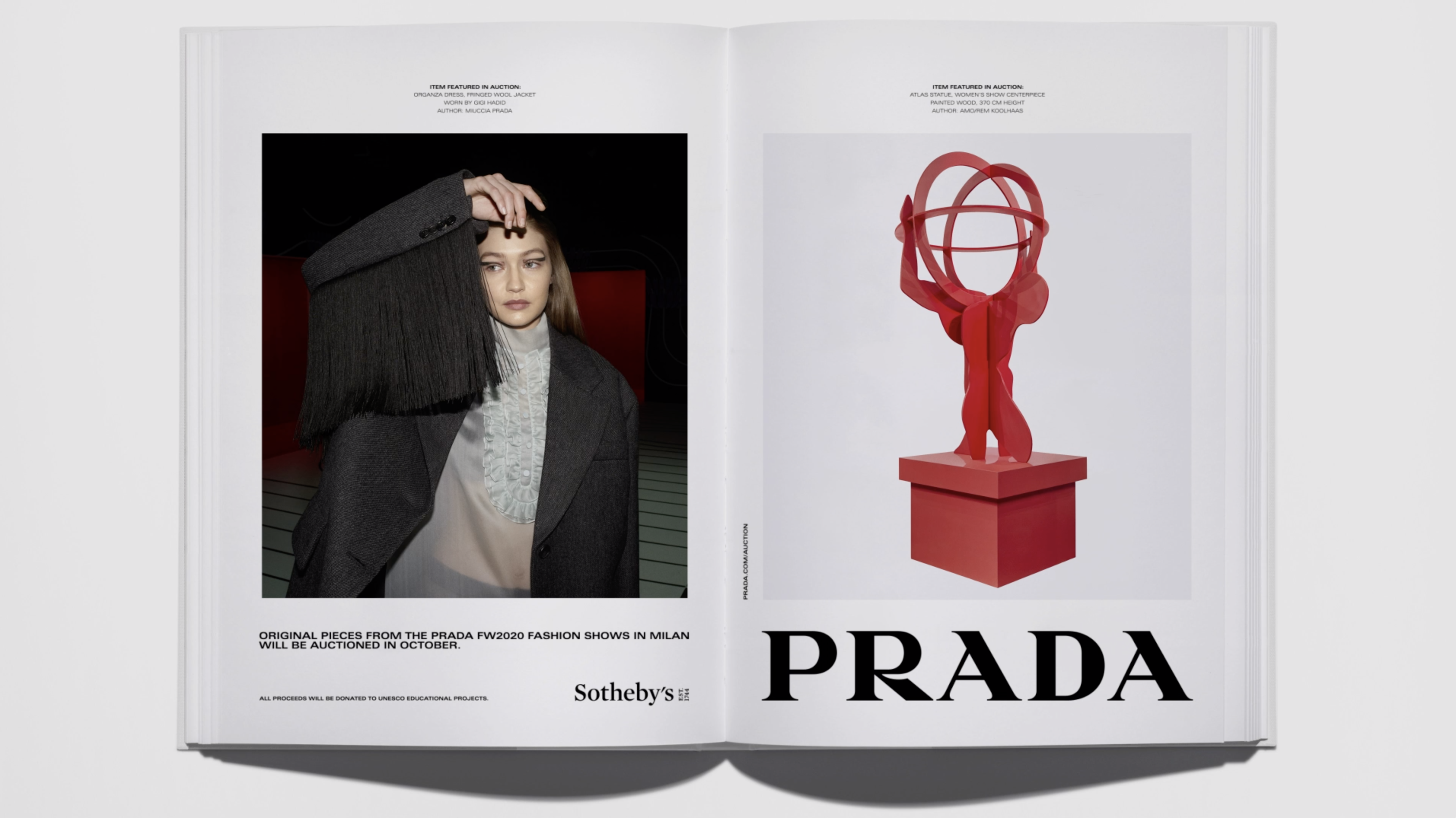 Prada Pre-Fall 2020 Womenswear Advertising Campaign — SSI Life
