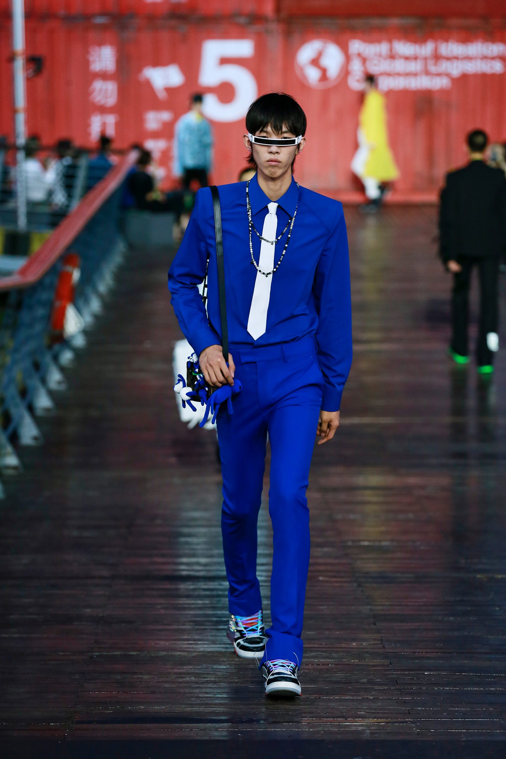 Louis Vuitton on X: Paris, an enduring blue-print for male sartorial  elegance #LVFW16 Men's Show by @mrkimjones  / X