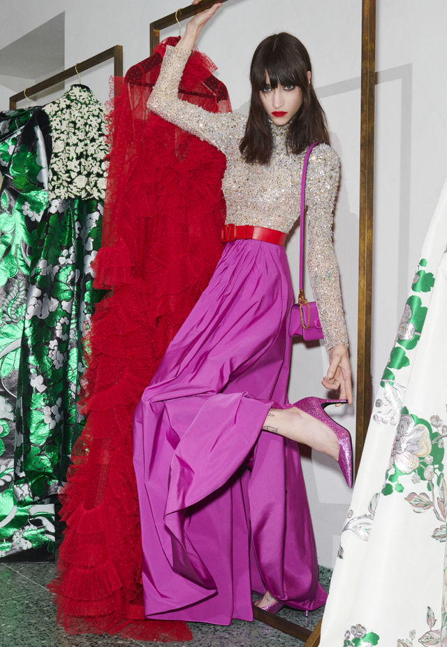 Valentino 'Glam Bouquet' Pre-Fall 2020 Ad Campaign | The Impression