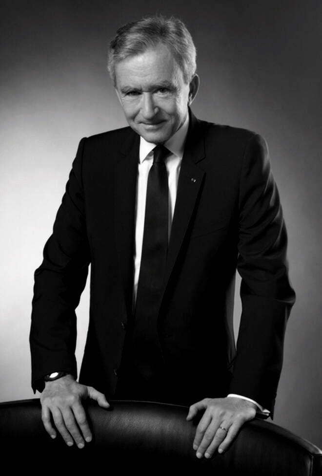 LVMH Chairman and Chief Executive Officer Bernard Arnault