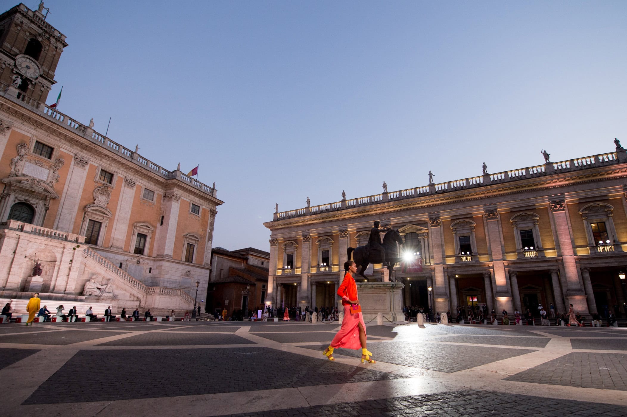 Laura Biagiotti Spring 2021 Fashion Show Atmosphere