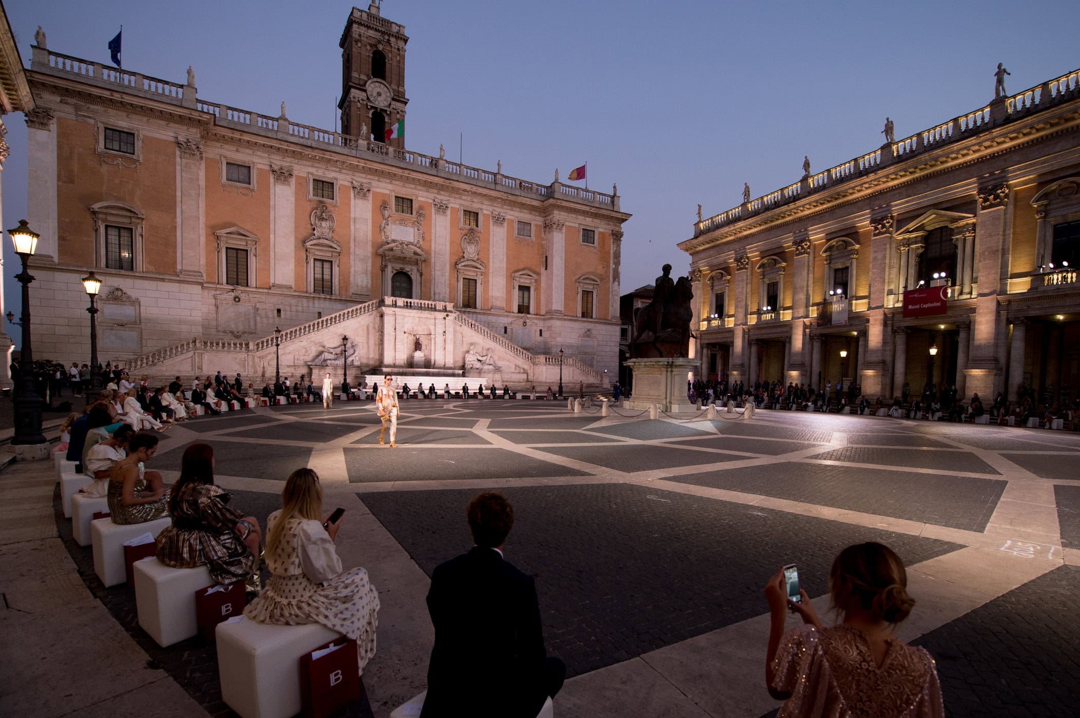 Laura Biagiotti Spring 2021 Fashion Show Atmosphere