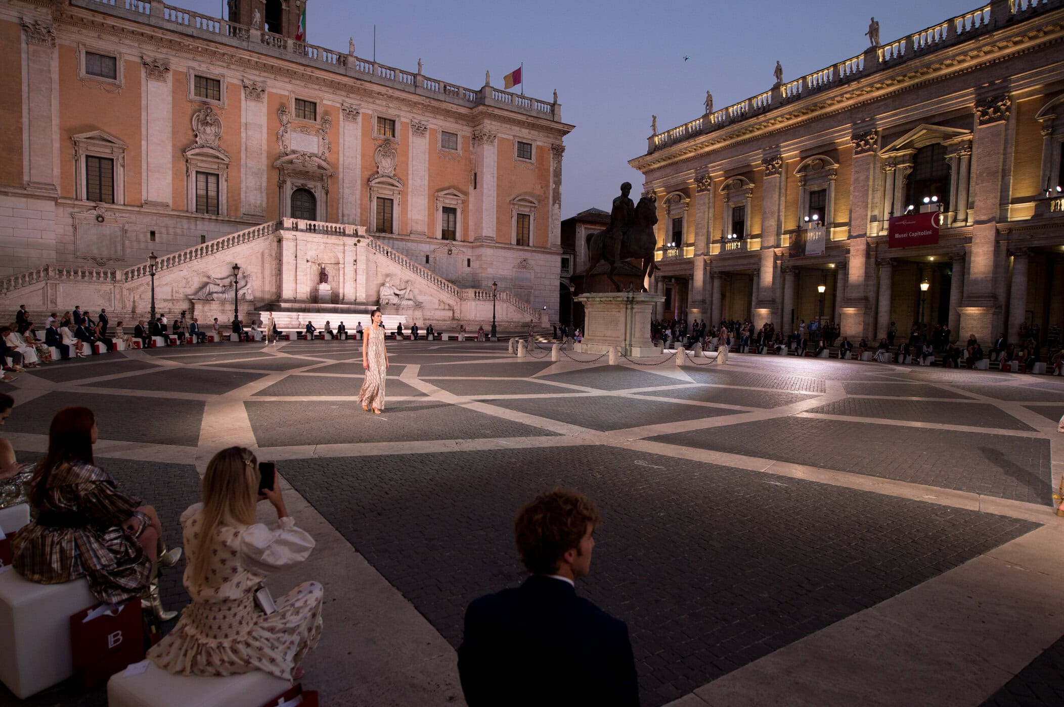 Laura Biagiotti Spring 2021 Fashion Show Atmosphere