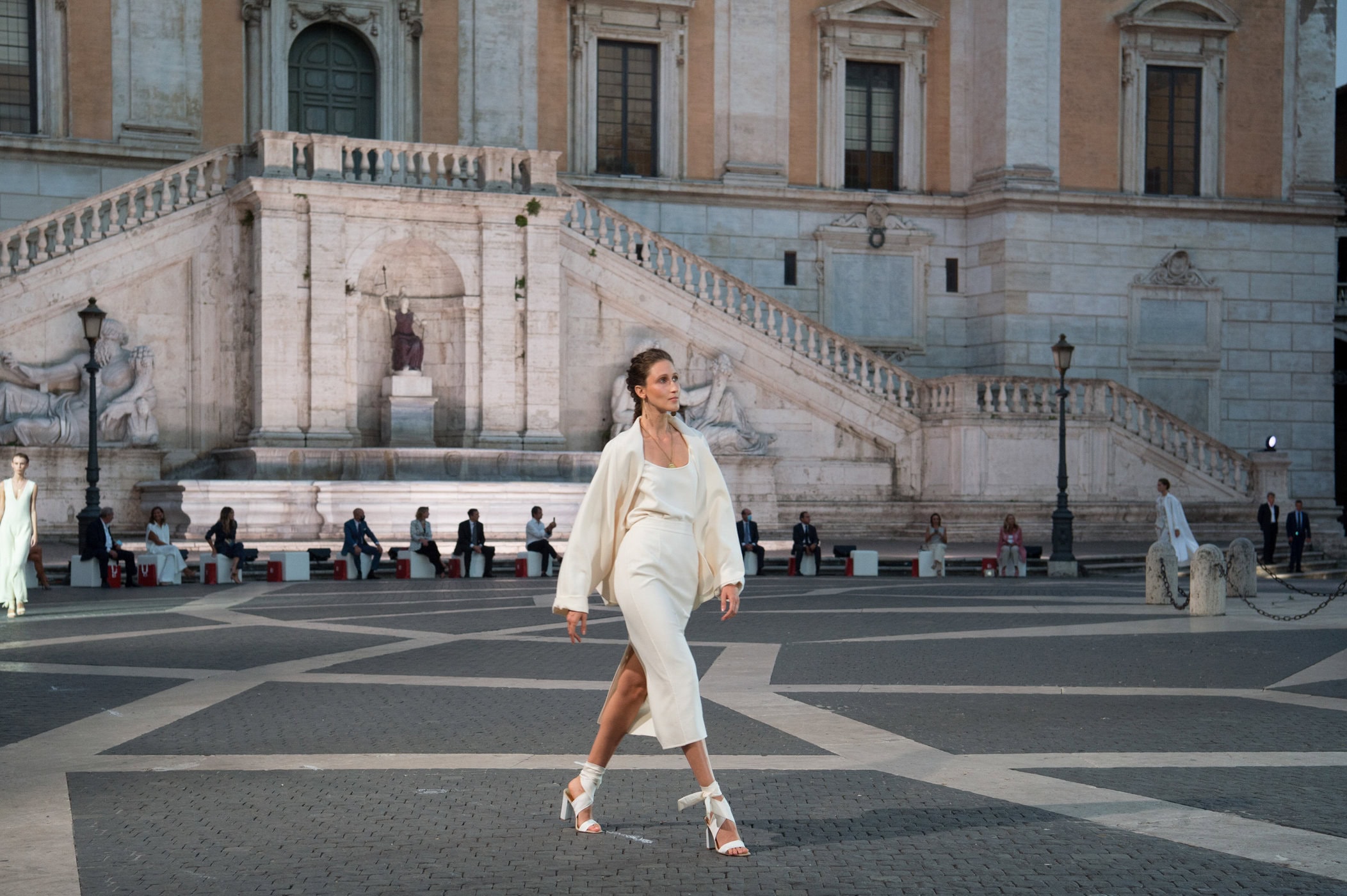 Laura Biagiotti Spring 2021 Fashion Show Atmosphere