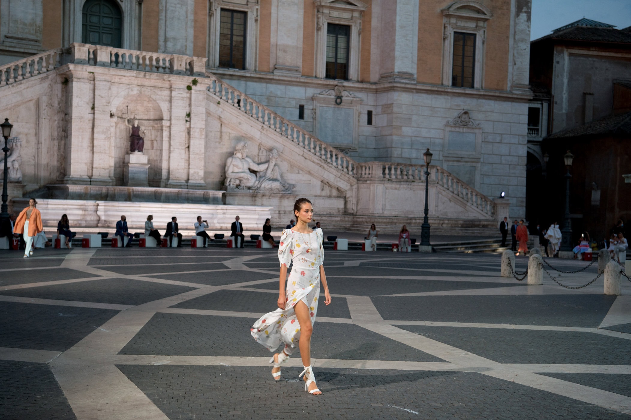 Laura Biagiotti Spring 2021 Fashion Show Atmosphere