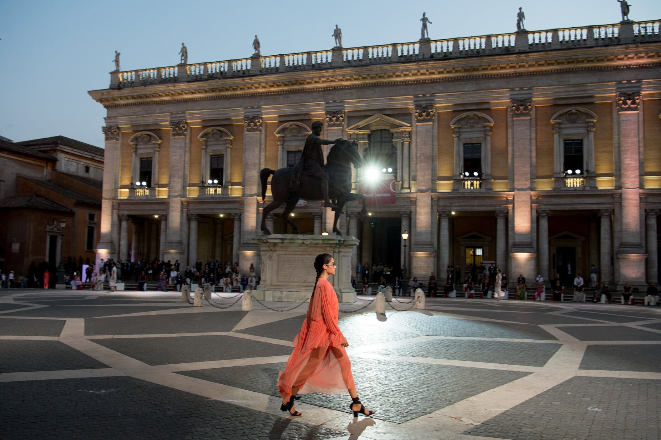 Laura Biagiotti Spring 2021 Fashion Show Atmosphere