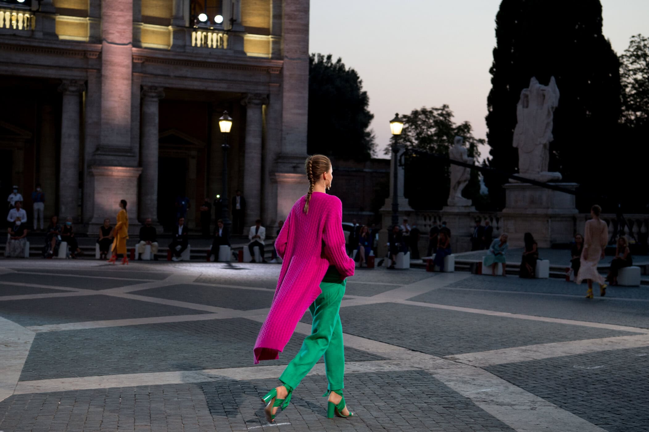 Laura Biagiotti Spring 2021 Fashion Show Atmosphere