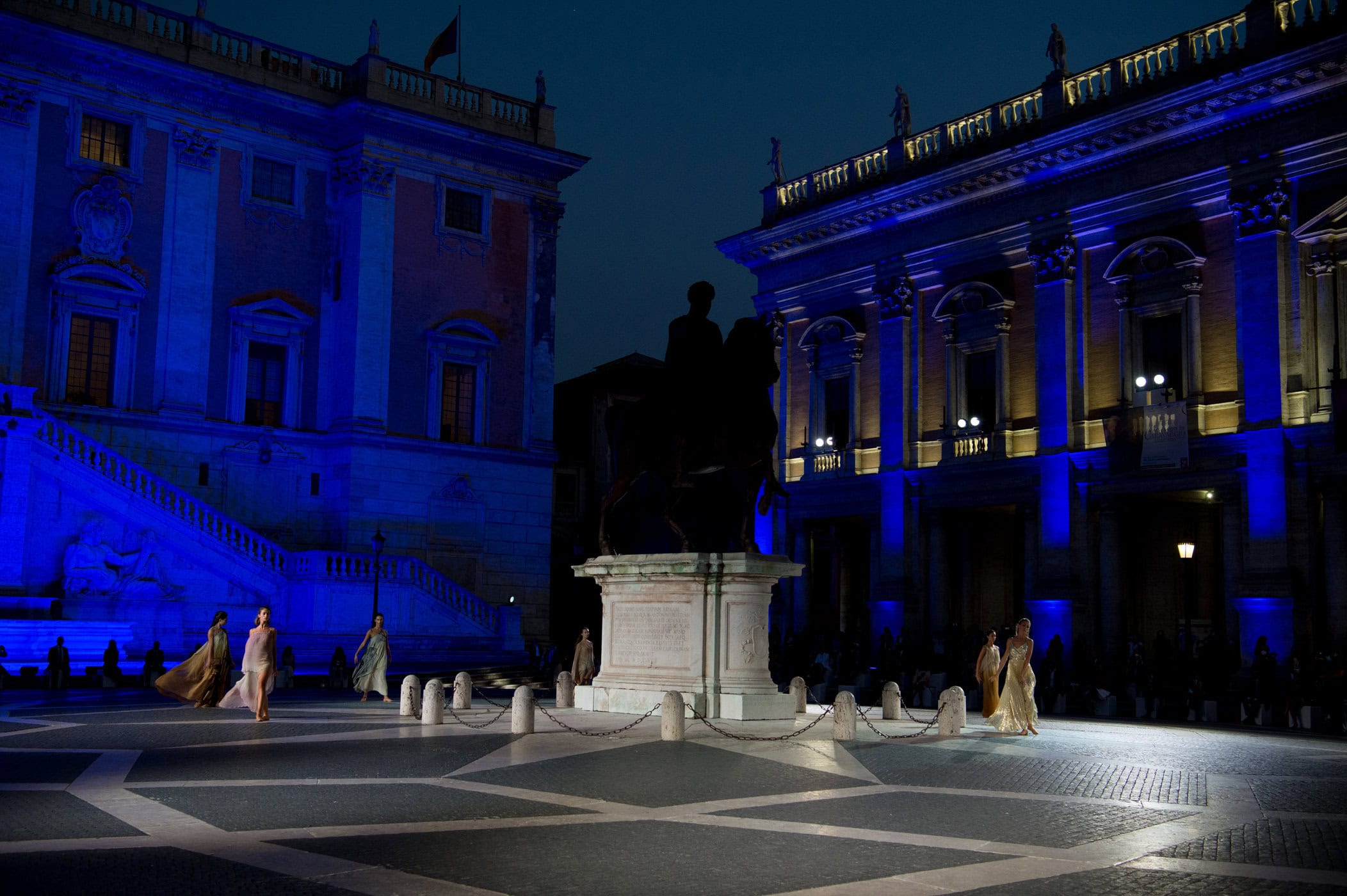 Laura Biagiotti Spring 2021 Fashion Show Atmosphere