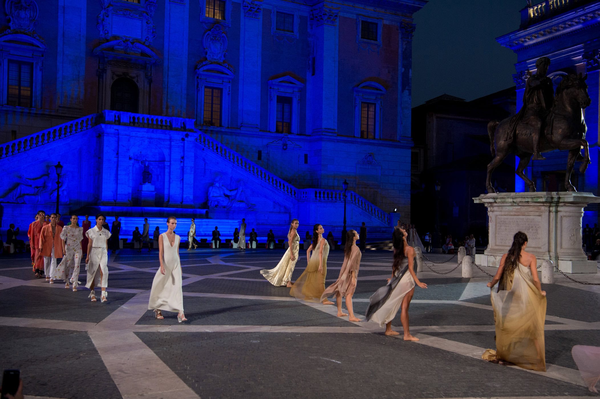 Laura Biagiotti Spring 2021 Fashion Show Atmosphere