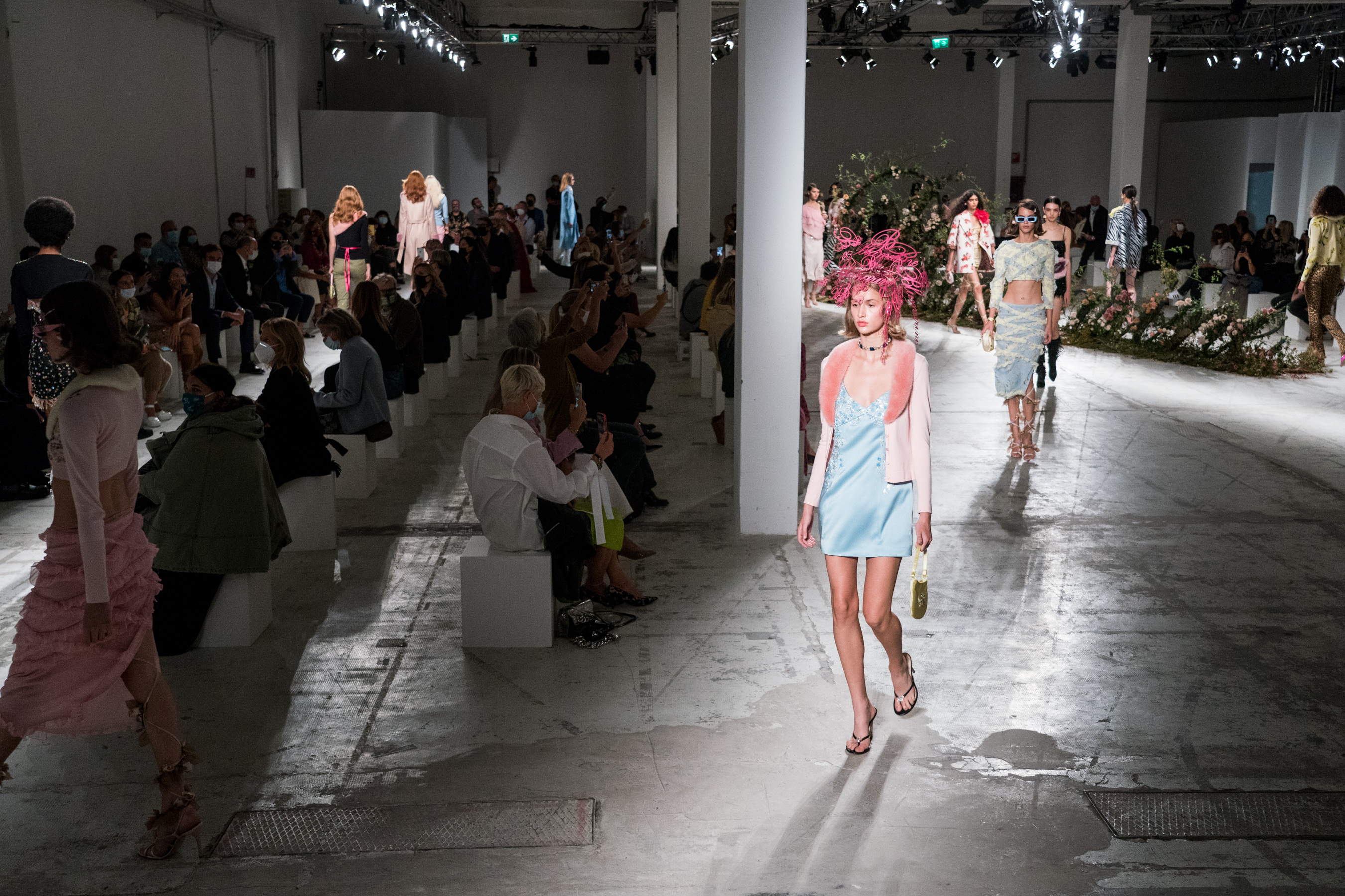 Blumarine Spring 2021 Fashion Show Atmosphere