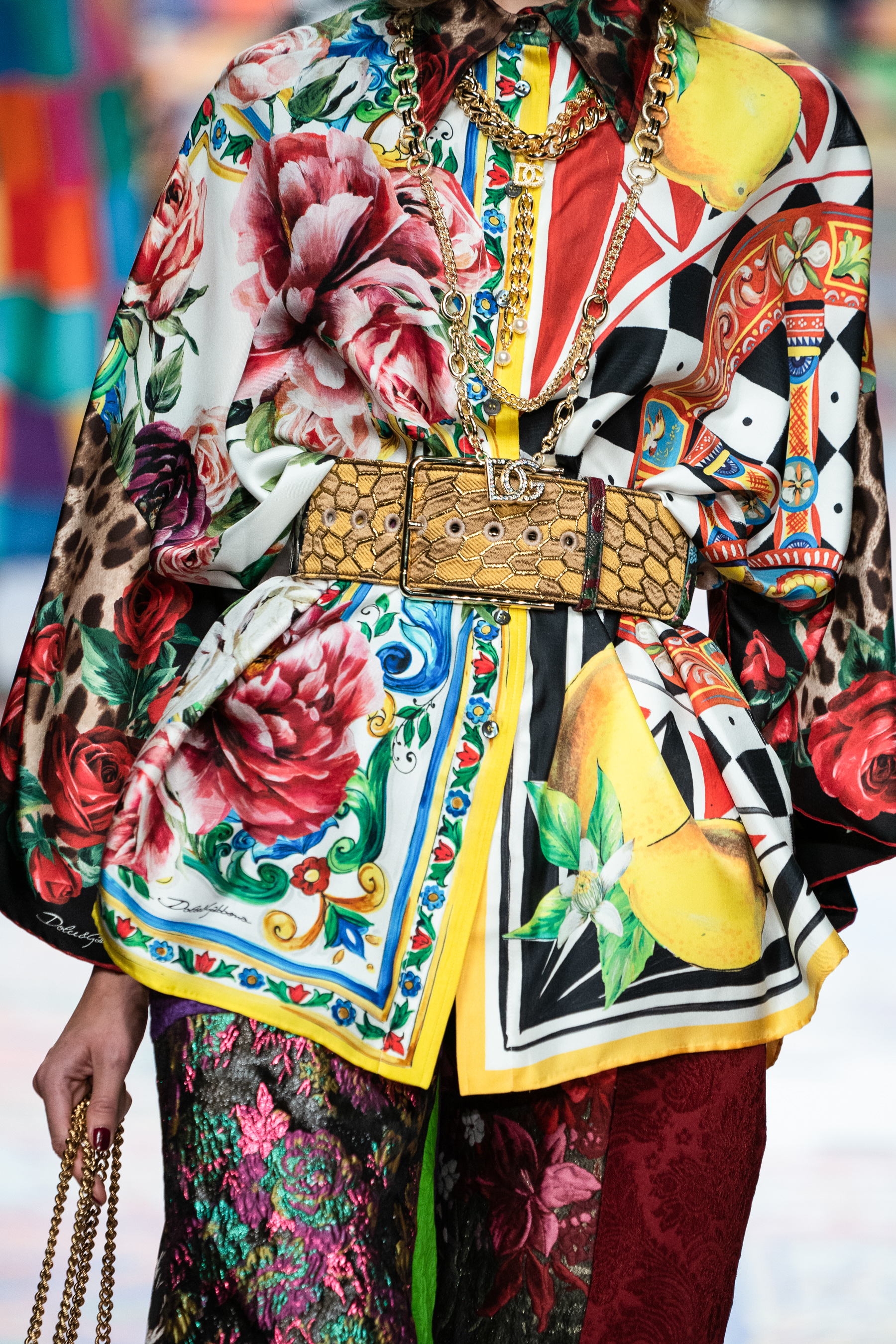 Dolce & Gabbana Spring 2021 Fashion Show Details