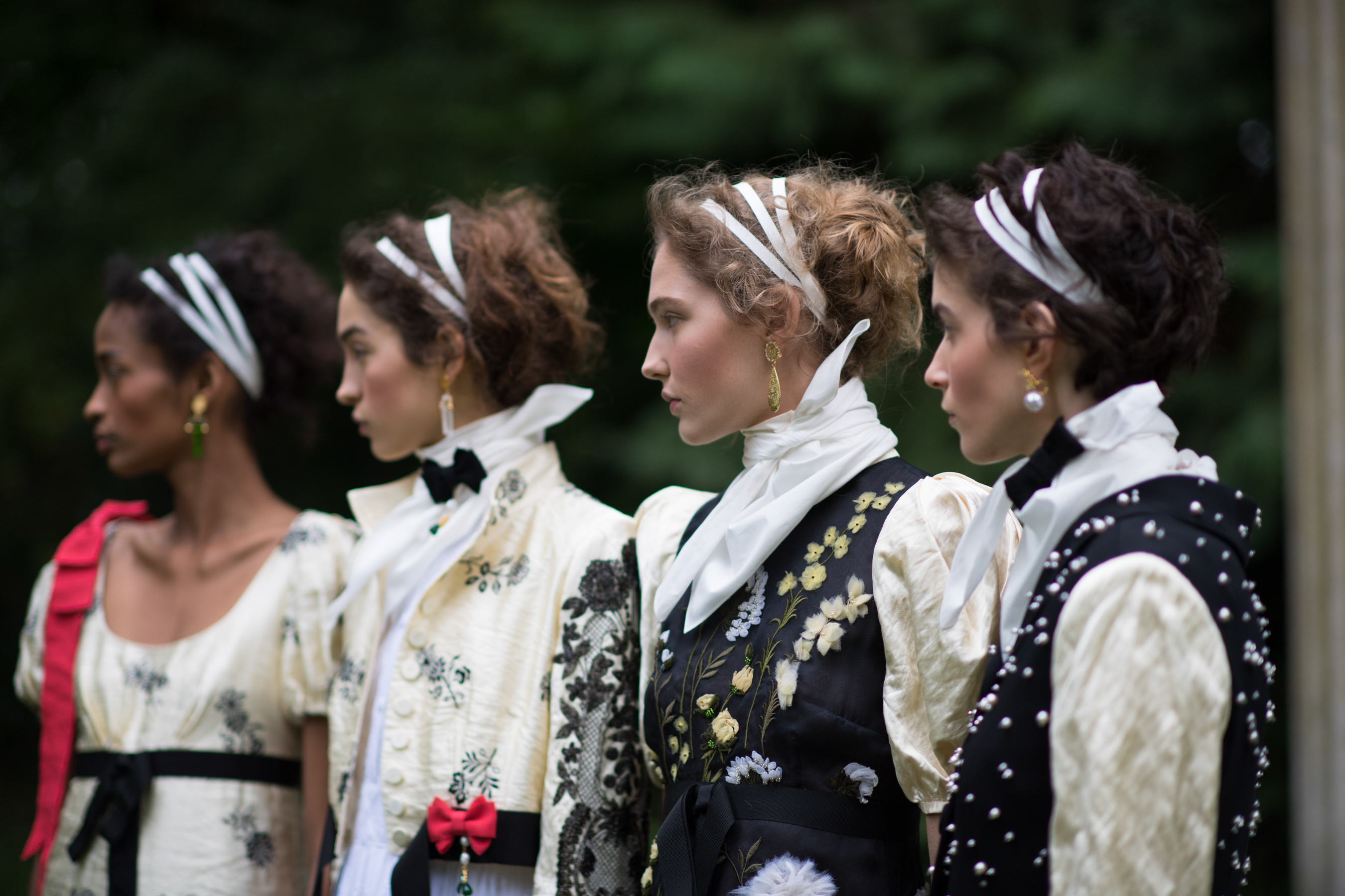 Erdem Spring 2021 Fashion Show Backstage