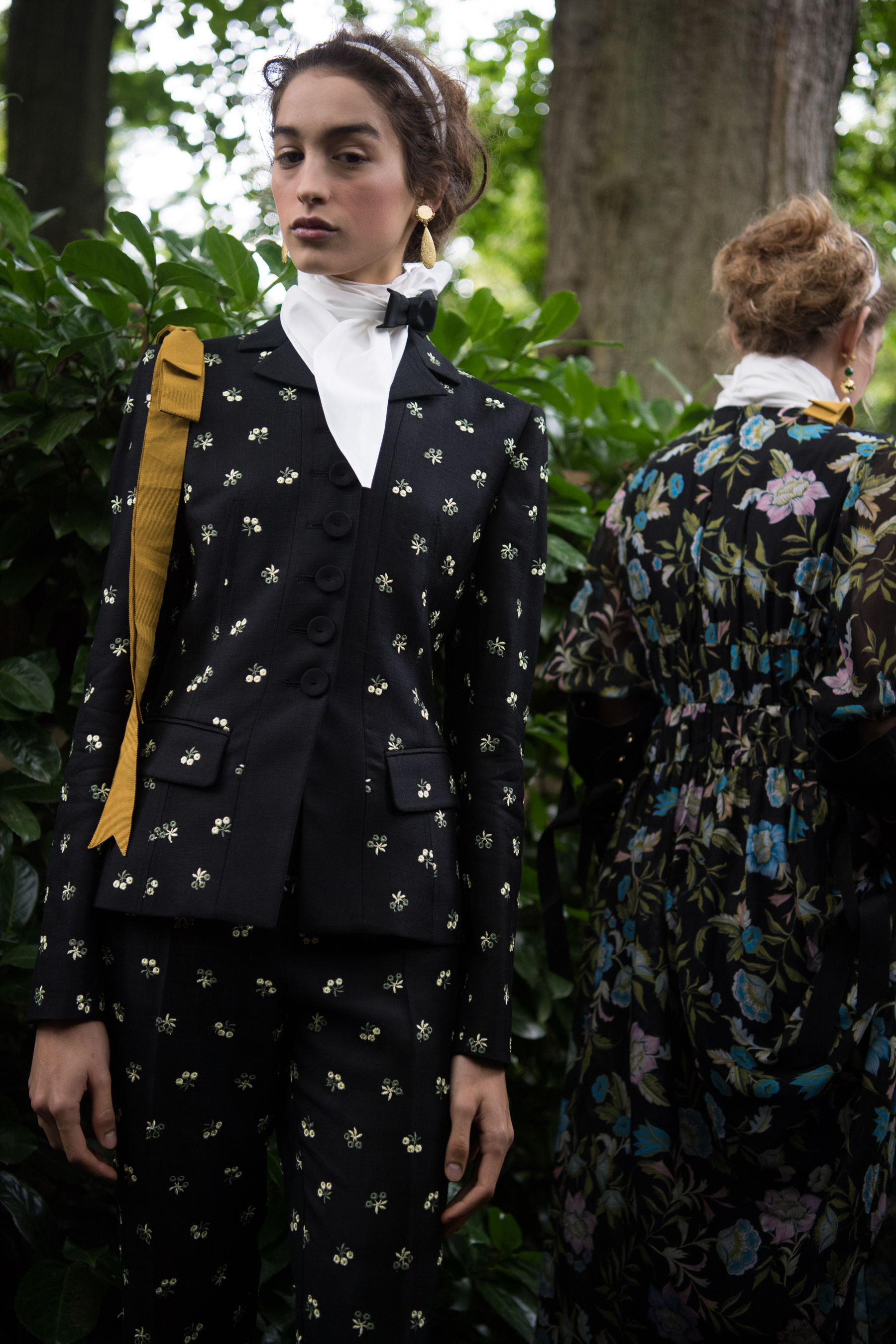 Erdem Spring 2021 Fashion Show Backstage