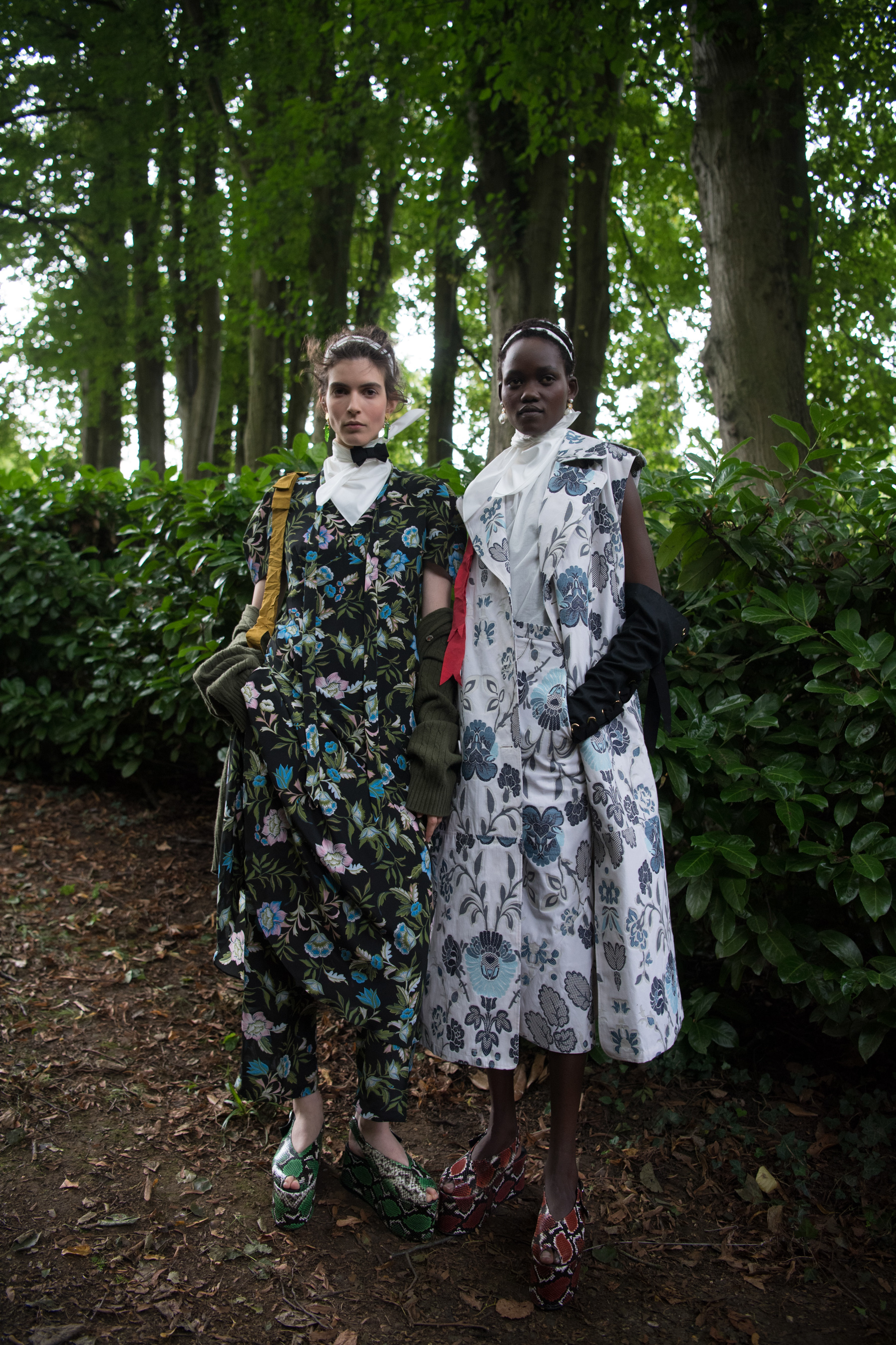 Erdem Spring 2021 Fashion Show Backstage