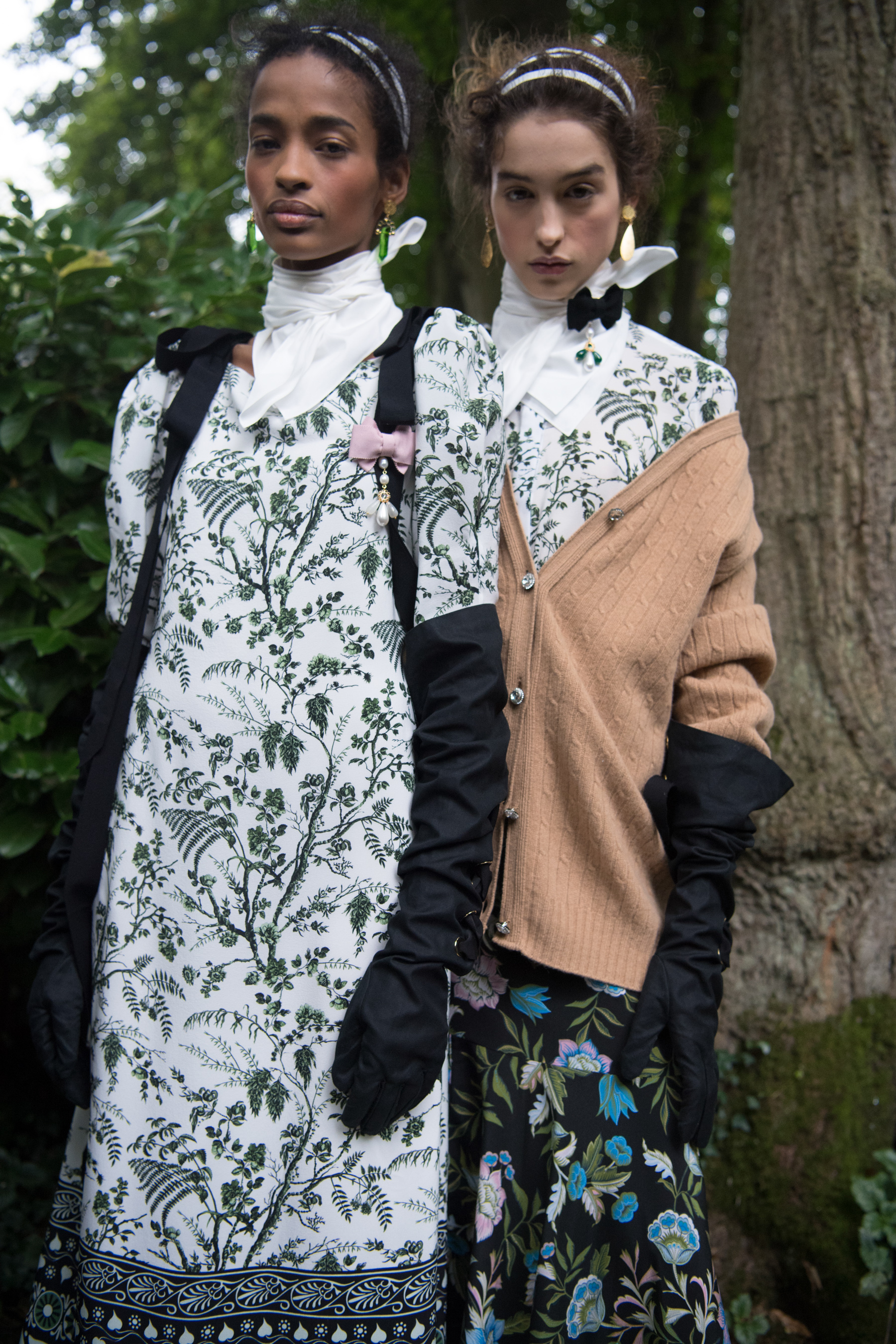 Erdem Spring 2021 Fashion Show Backstage