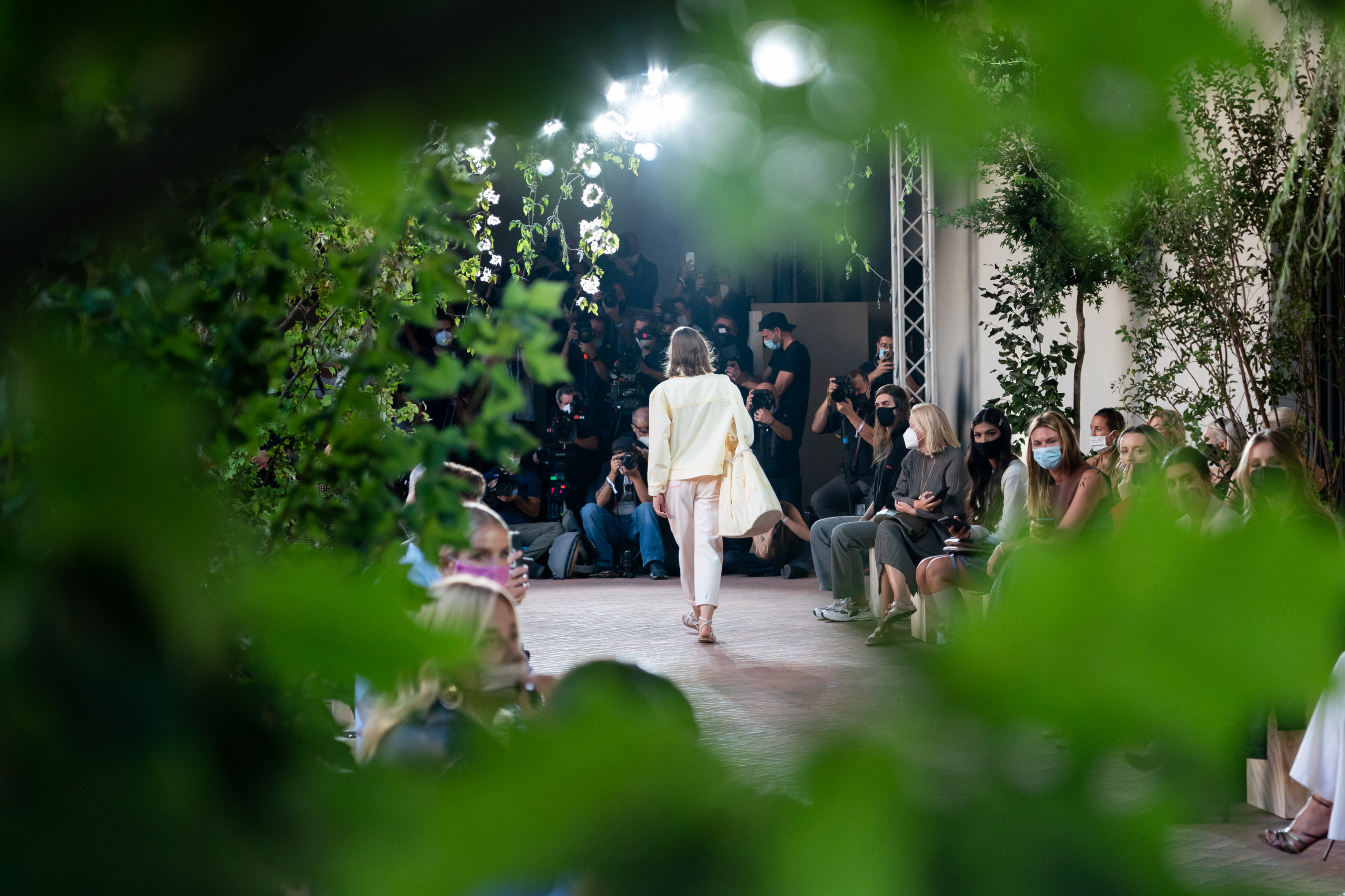 Alberta Ferretti Spring 2021 Fashion Show Atmosphere