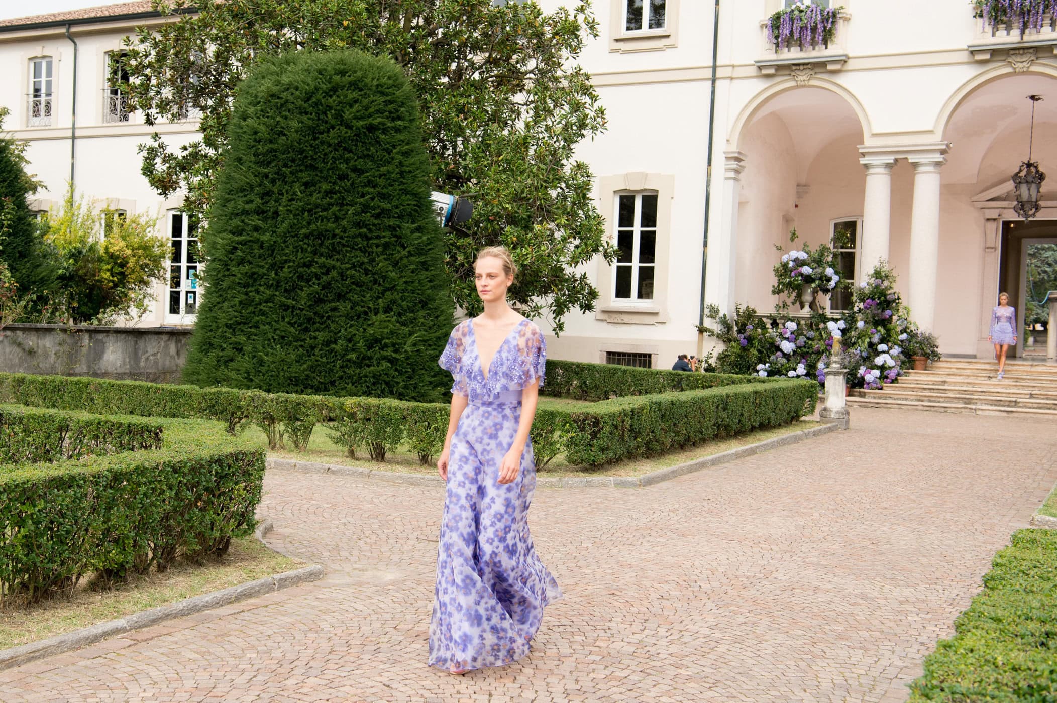 Elisabetta Franchi Spring 2021 Fashion Show Atmosphere